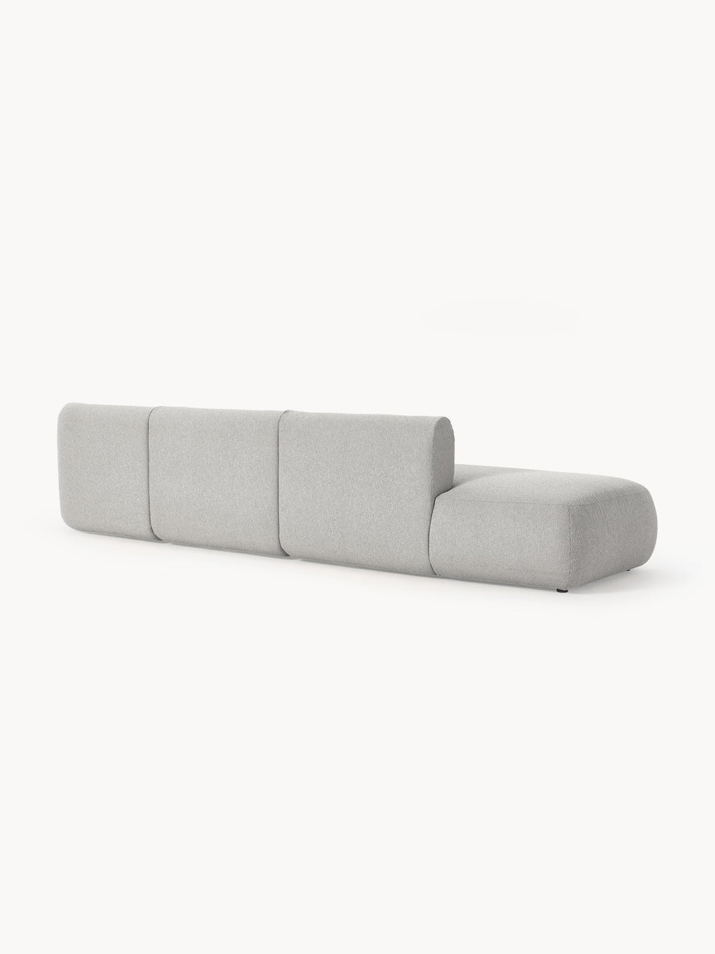 Sofia Modular Bouclé Chaise (4-seater)
