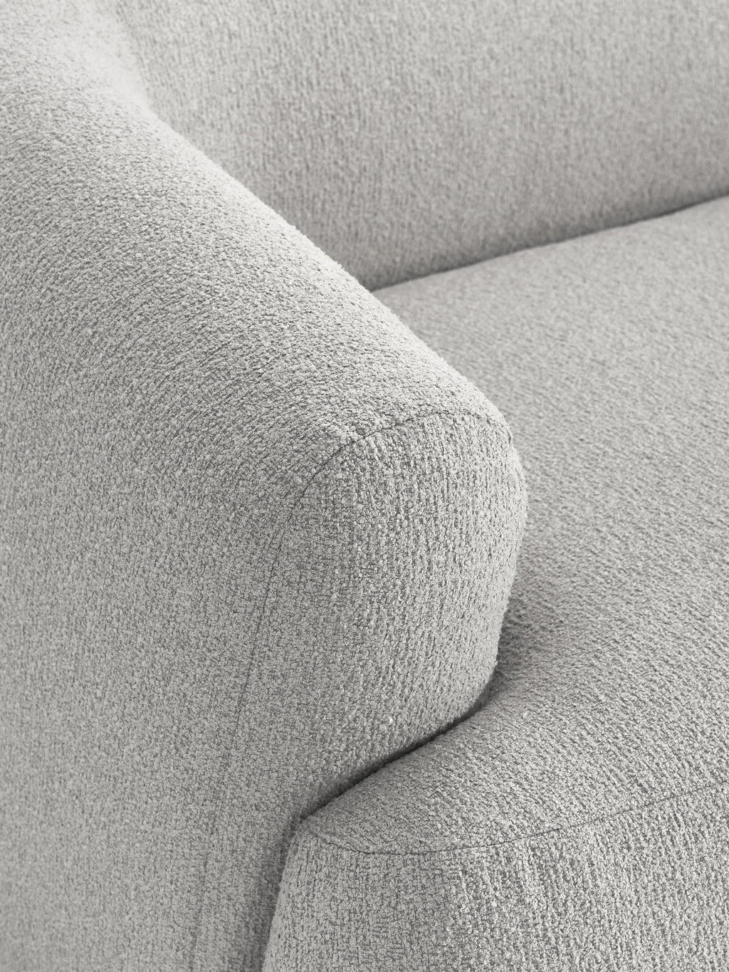 Sofia Modular Bouclé Chaise (4-seater)