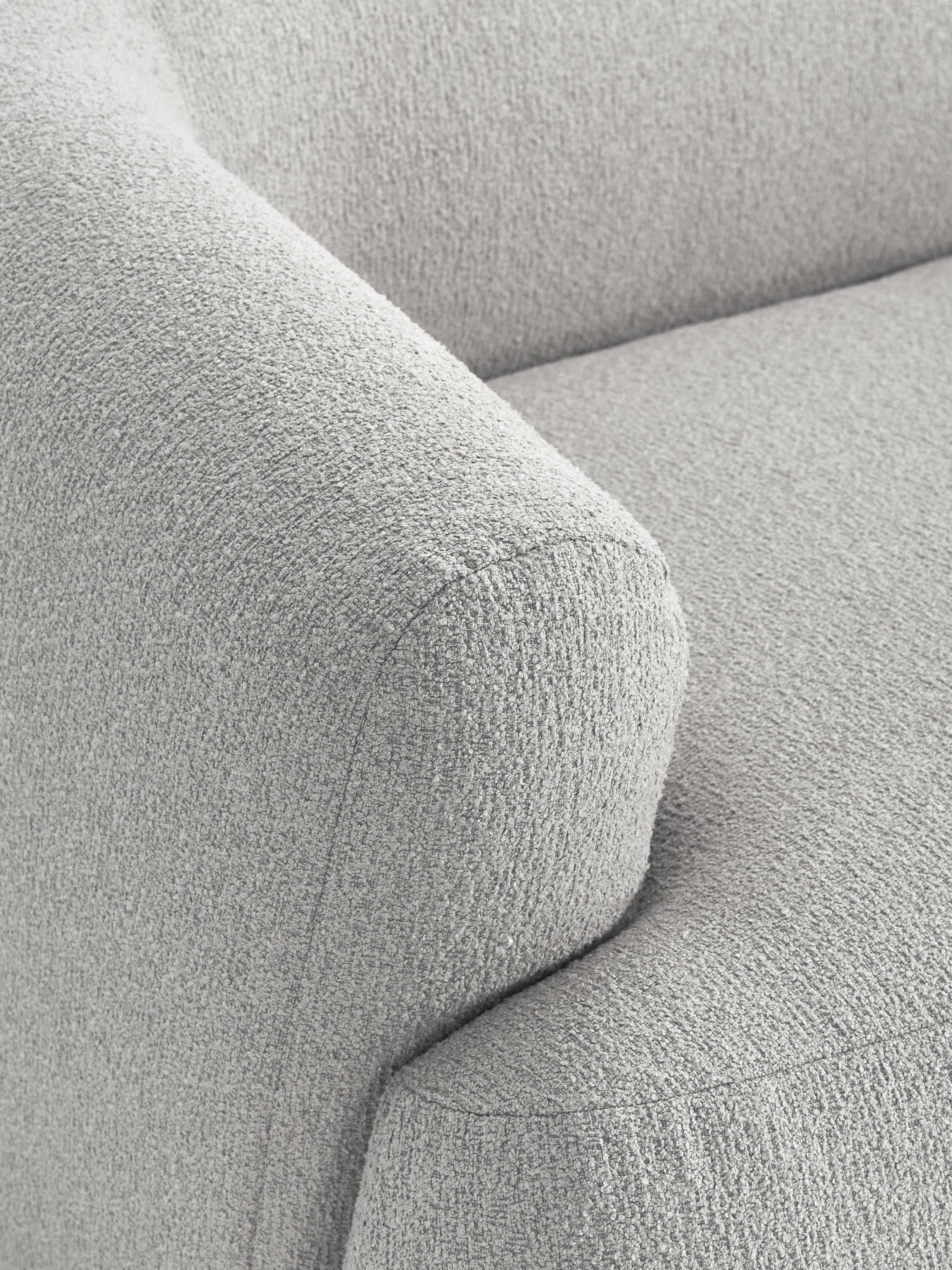 Sofia Modular Bouclé Chaise (4-seater)