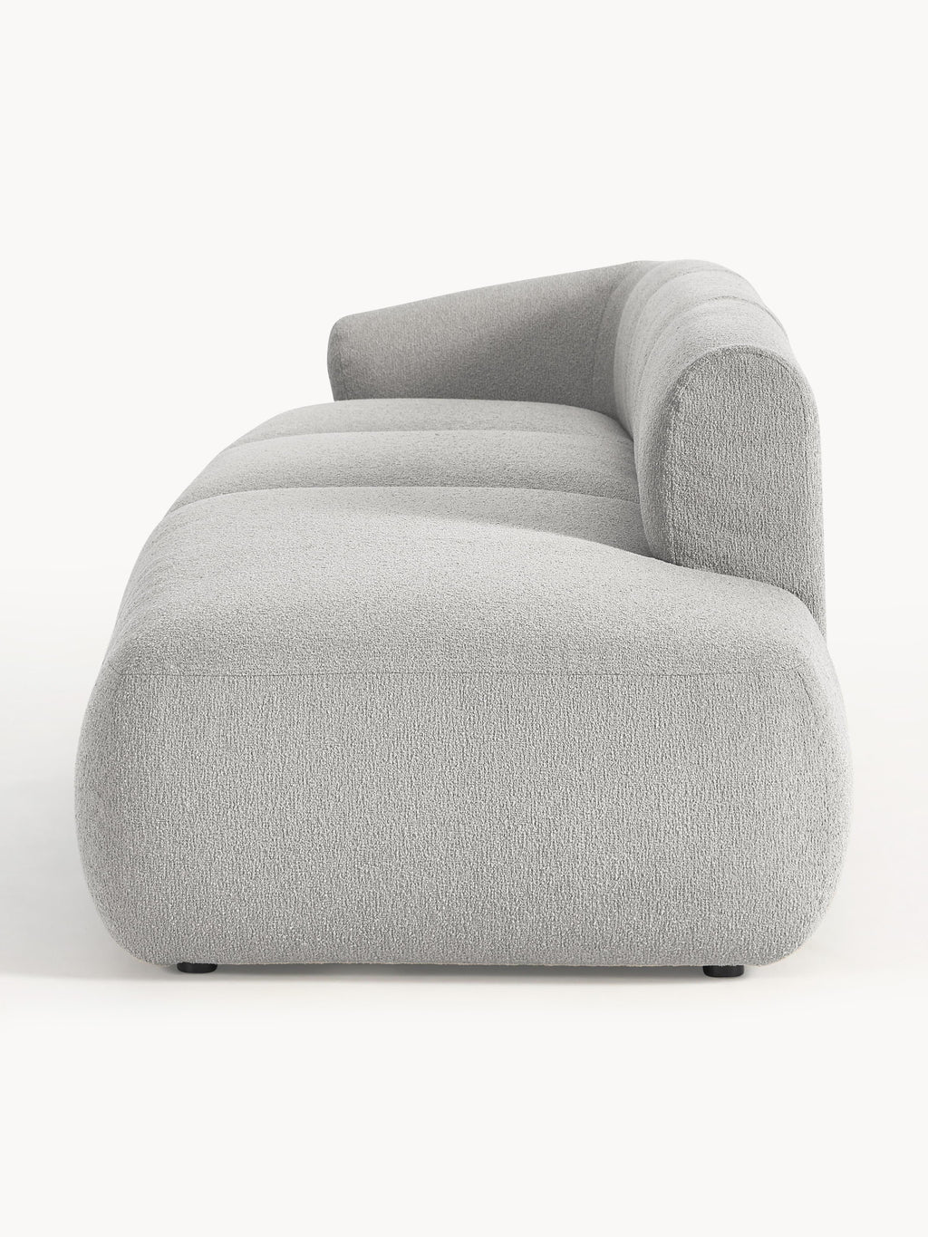 Sofia Modular Bouclé Chaise (4-seater)