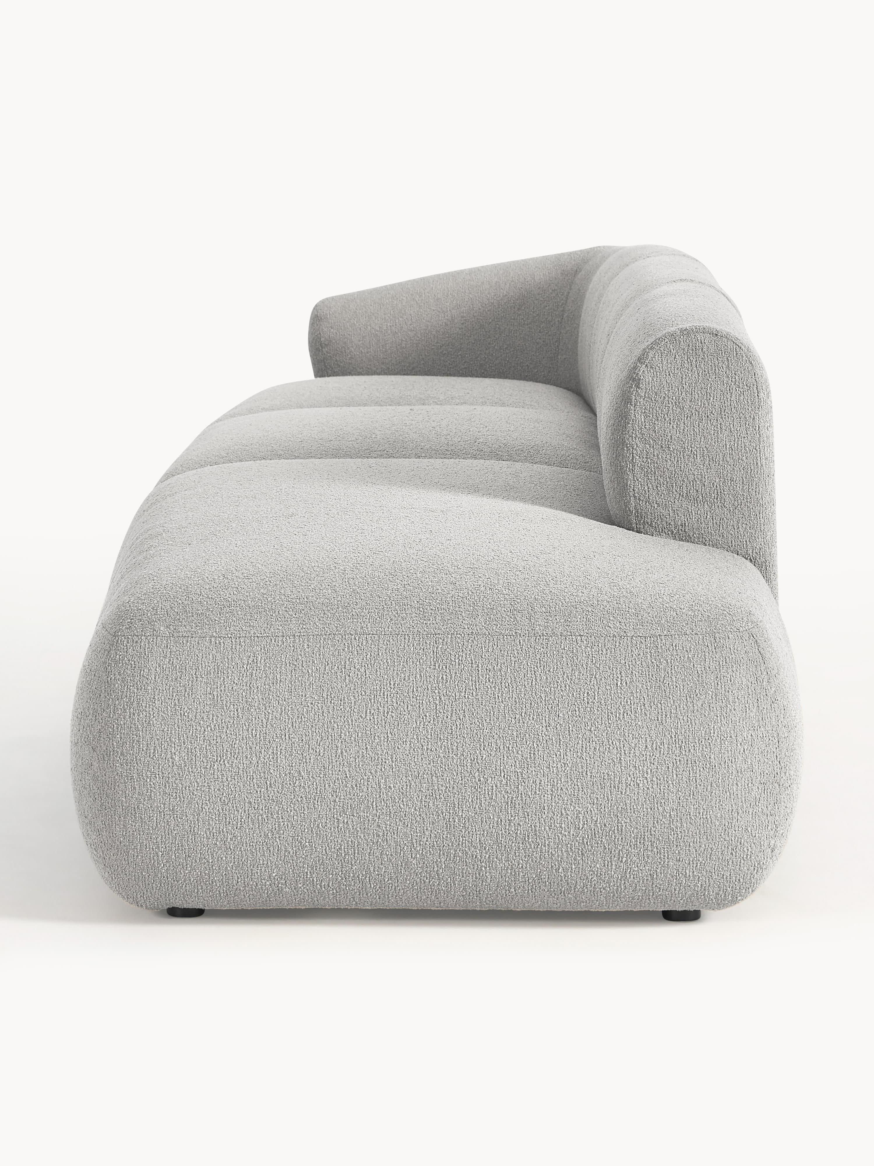 Sofia Modular Bouclé Chaise (4-seater)
