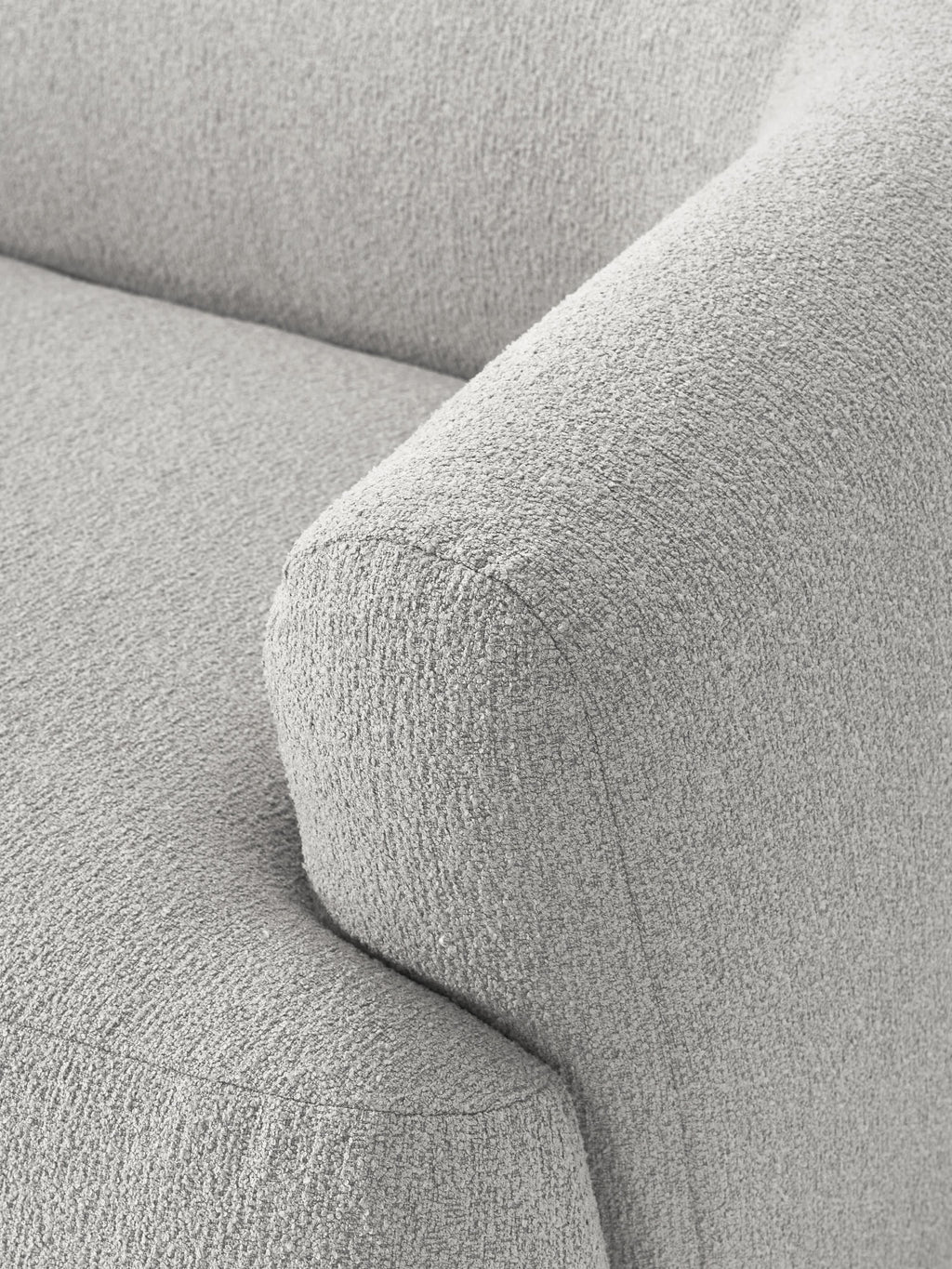Sofia Modular Bouclé Chaise (4-seater)