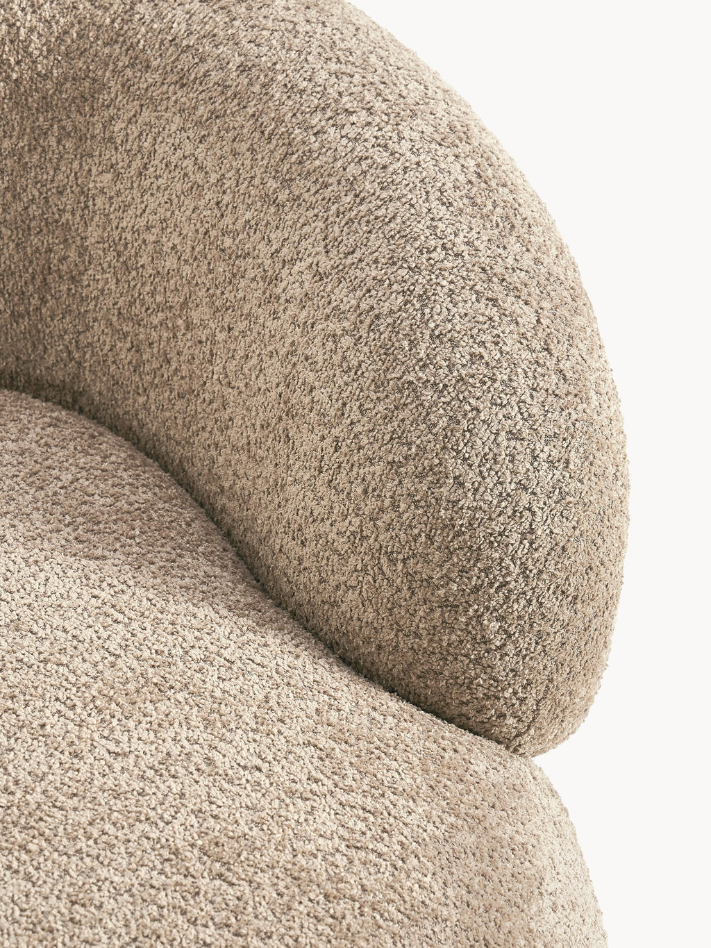 Alba Teddy Bouclé Lounge Chair