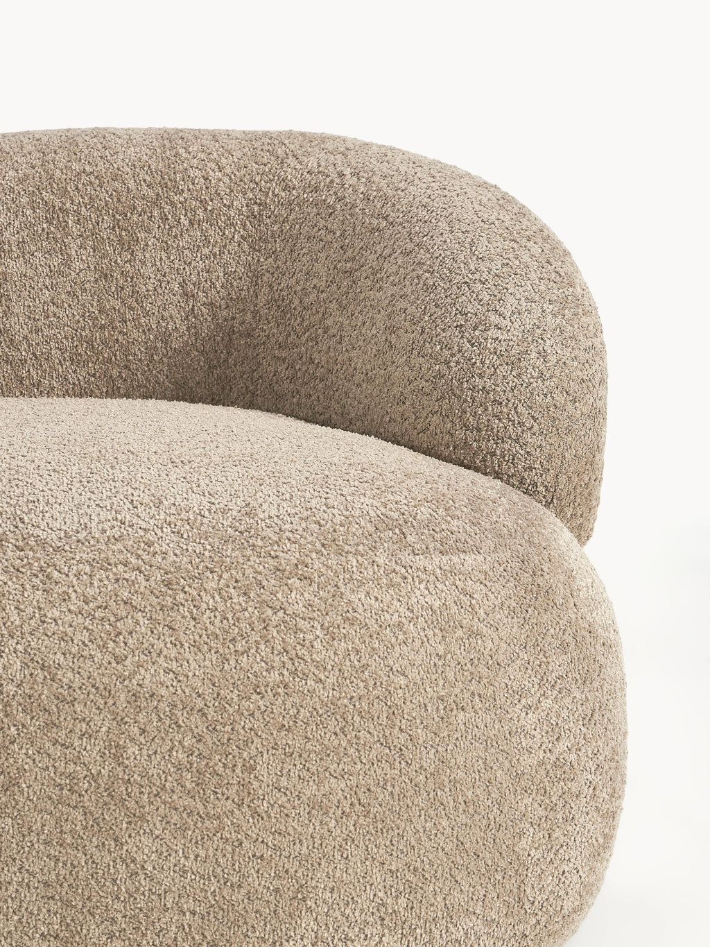 Alba Teddy Bouclé Lounge Chair