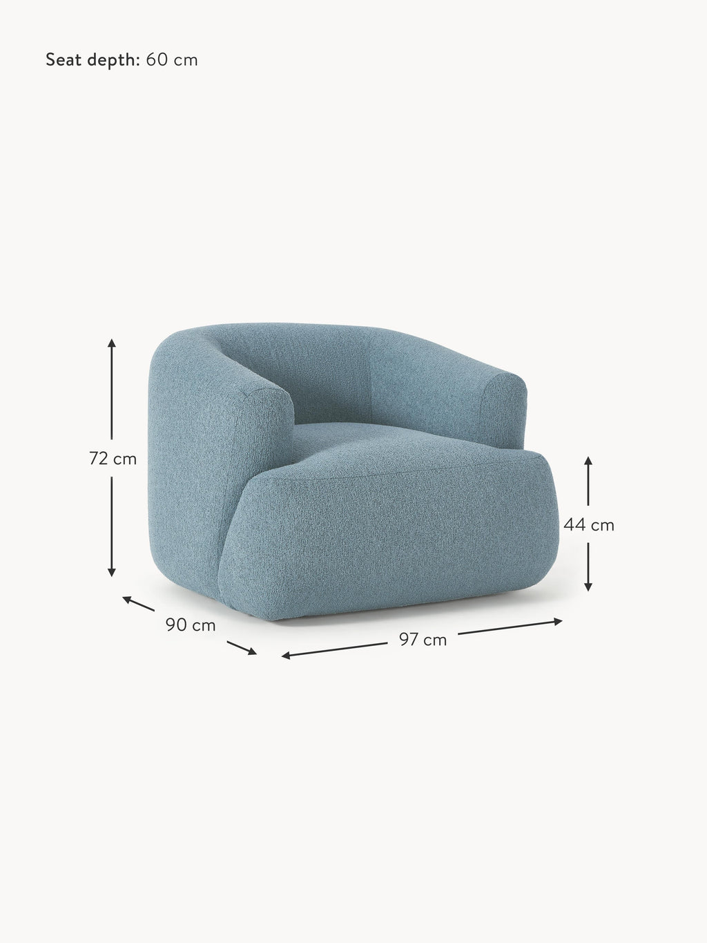 Sofia Bouclé Armchair