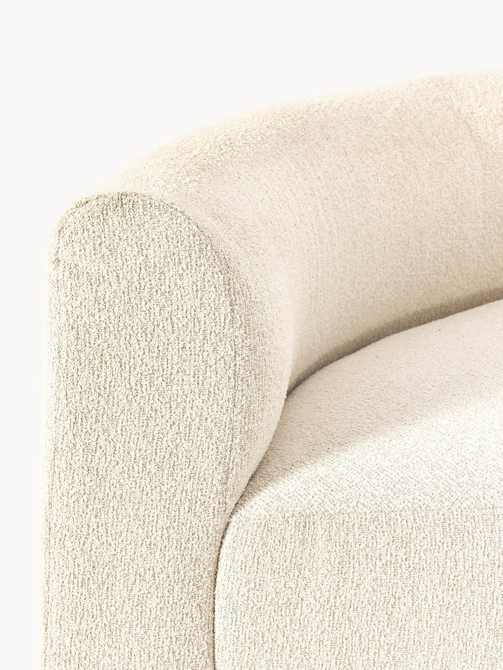 Sofia Round Bouclé Corner Module