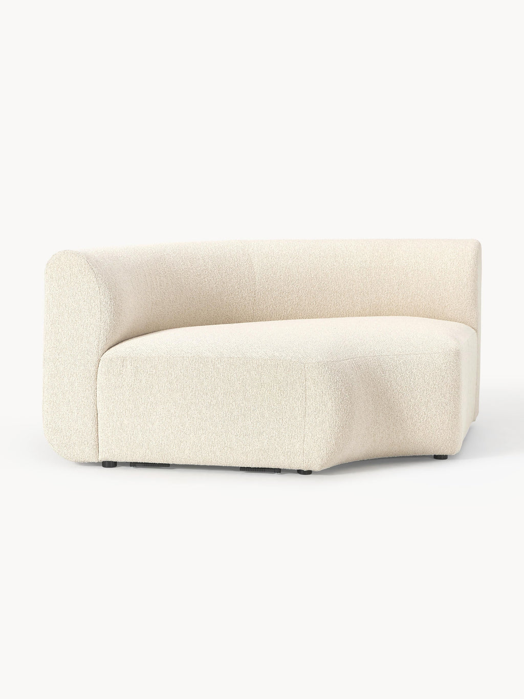 Sofia Round Bouclé Corner Module
