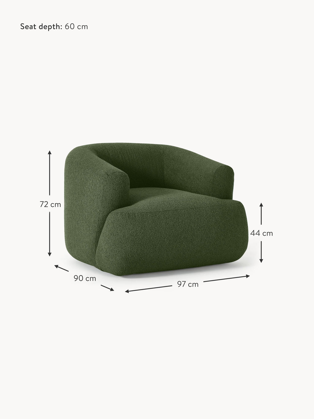 Sofia Bouclé Armchair