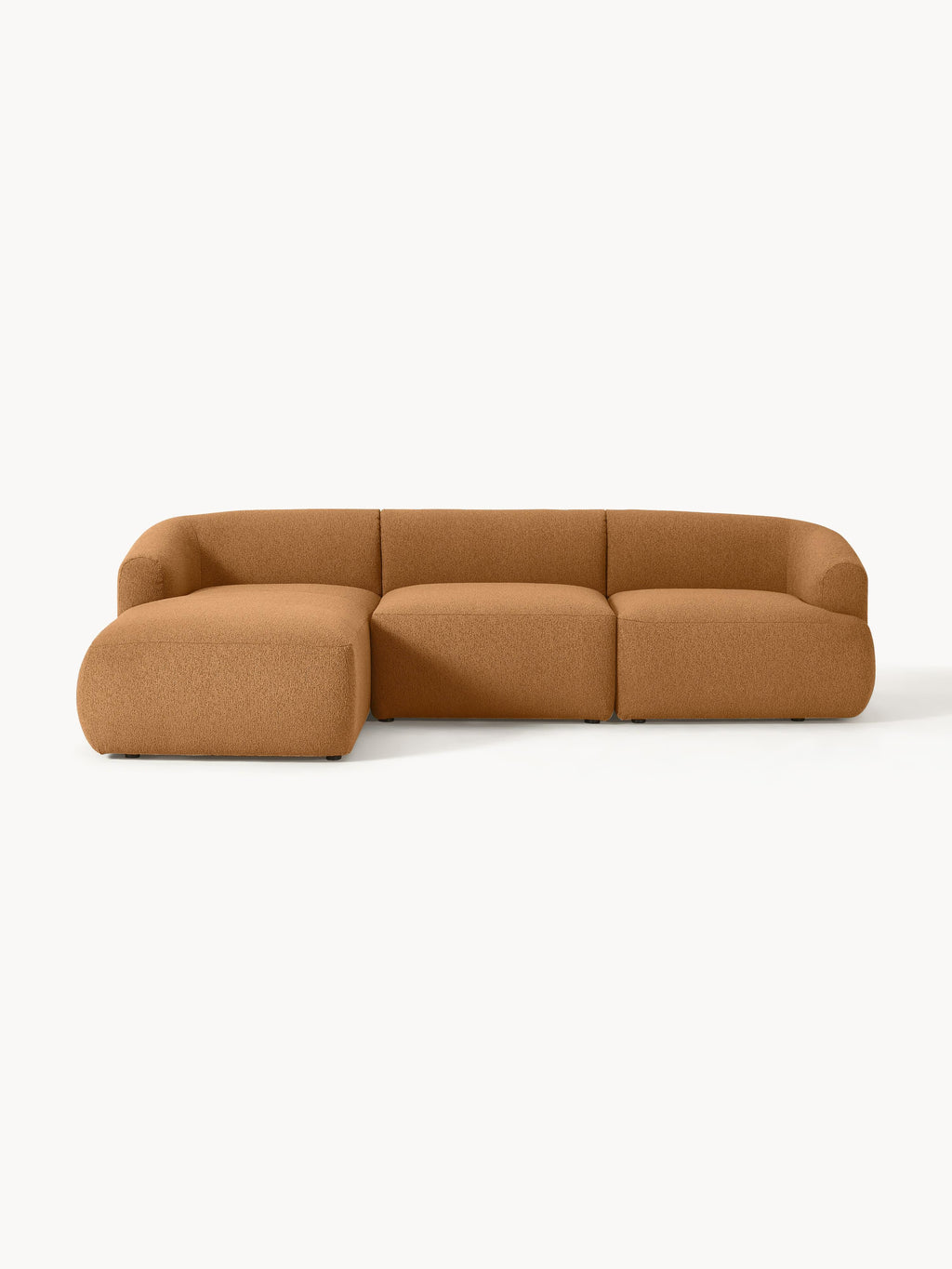 Sofia Modular Bouclé Corner Sofa (4-seater)