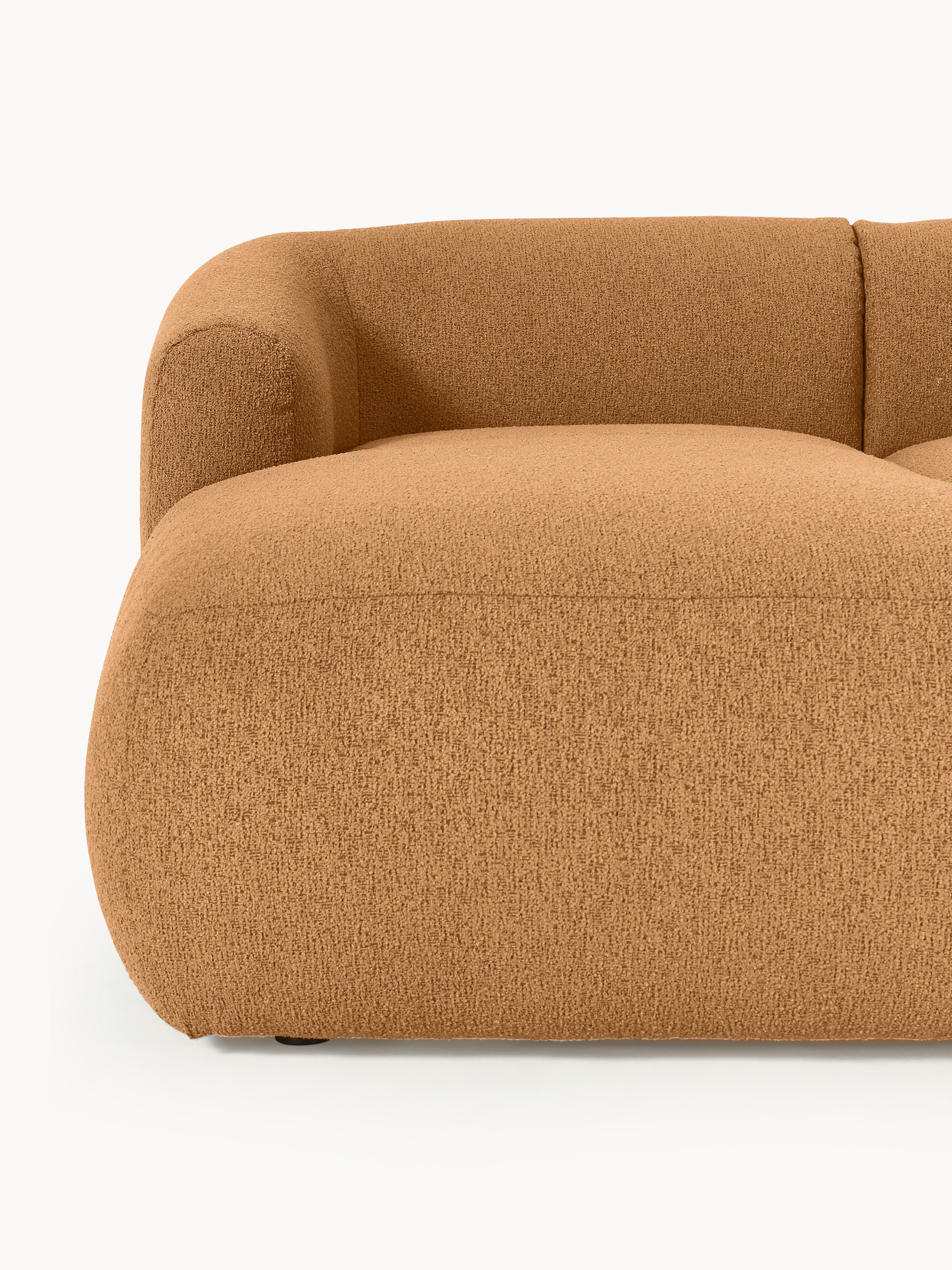 Sofia Modular Bouclé Corner Sofa (4-seater)