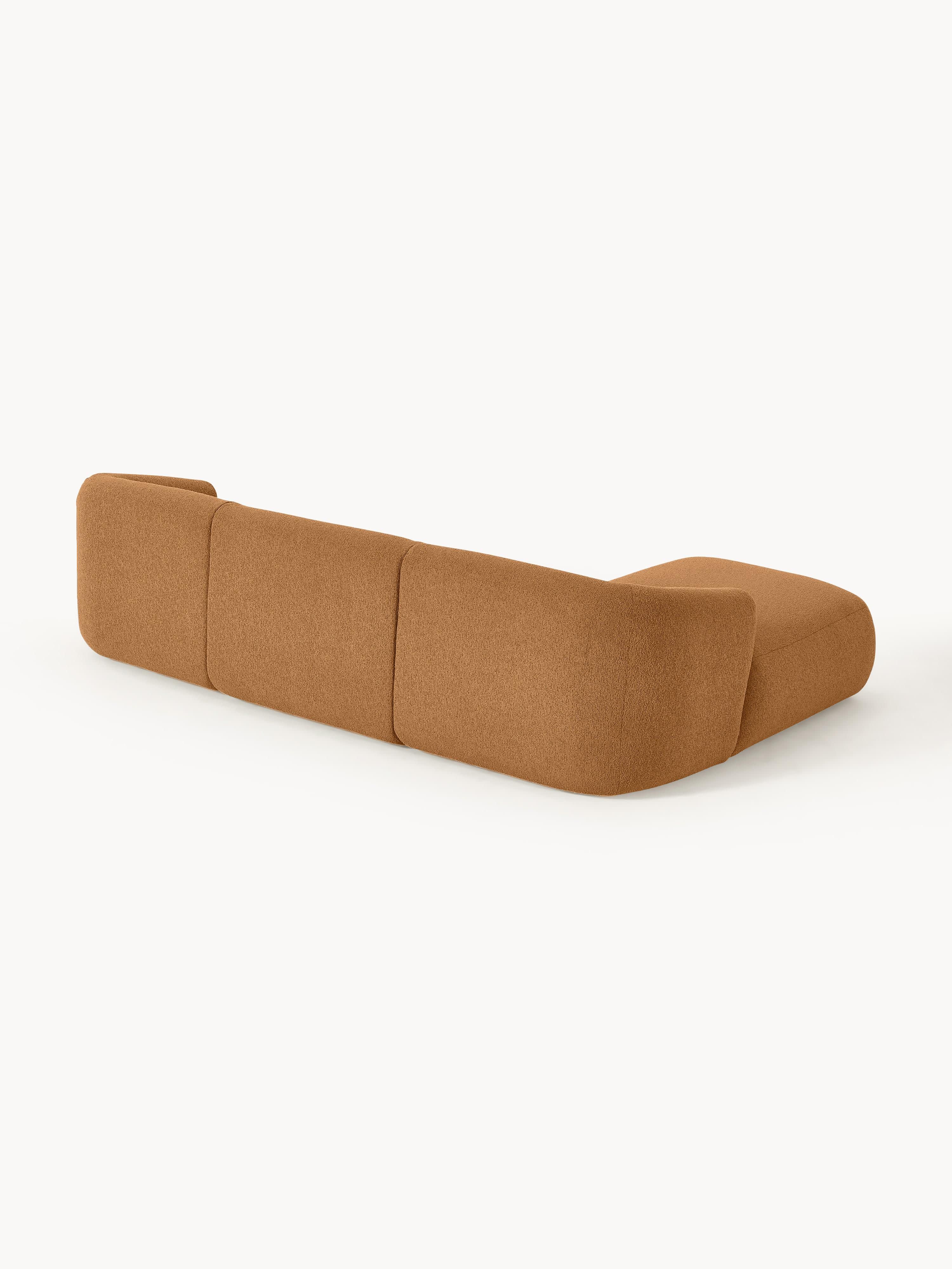 Sofia Modular Bouclé Corner Sofa (4-seater)