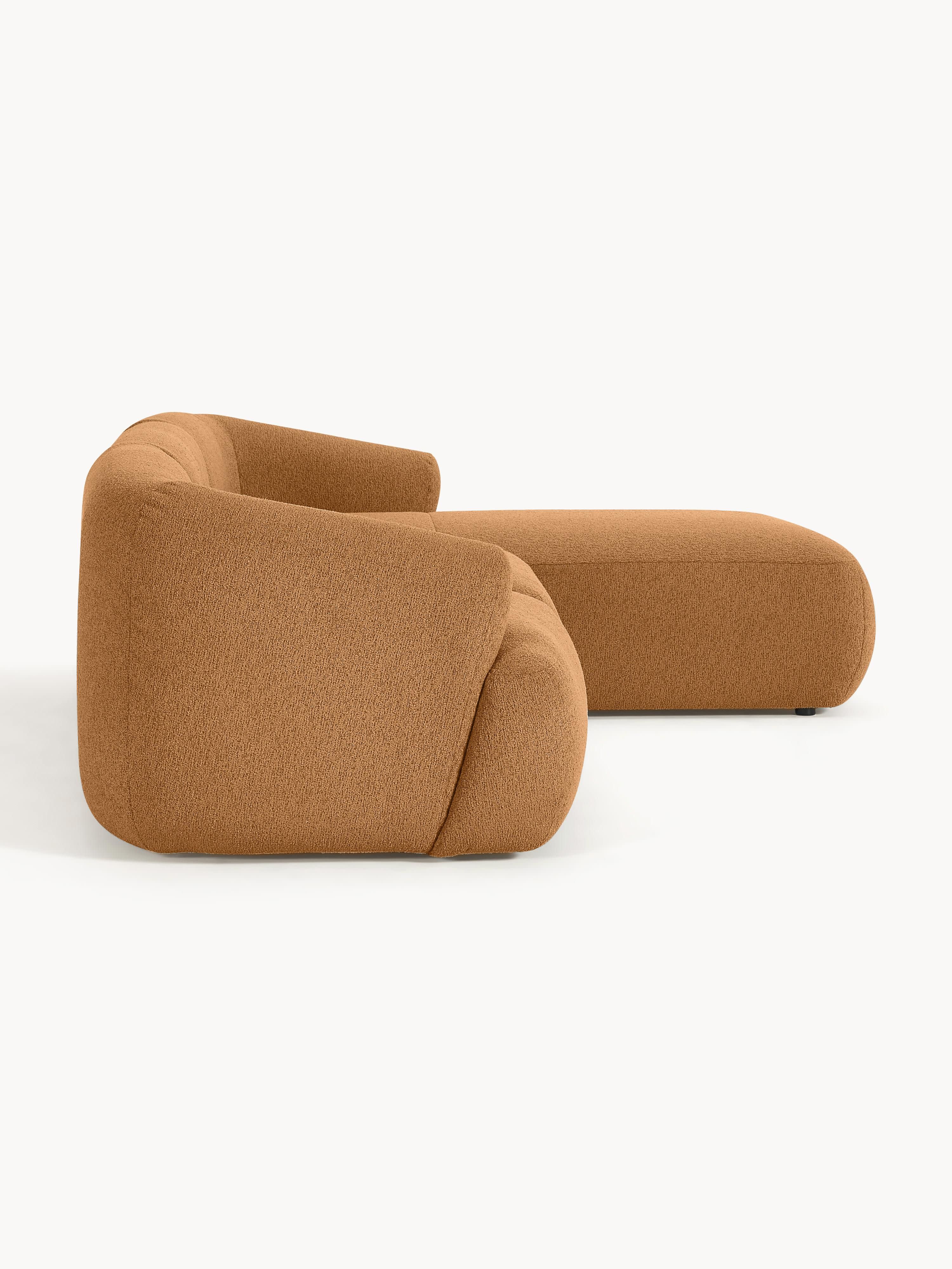 Sofia Modular Bouclé Corner Sofa (4-seater)