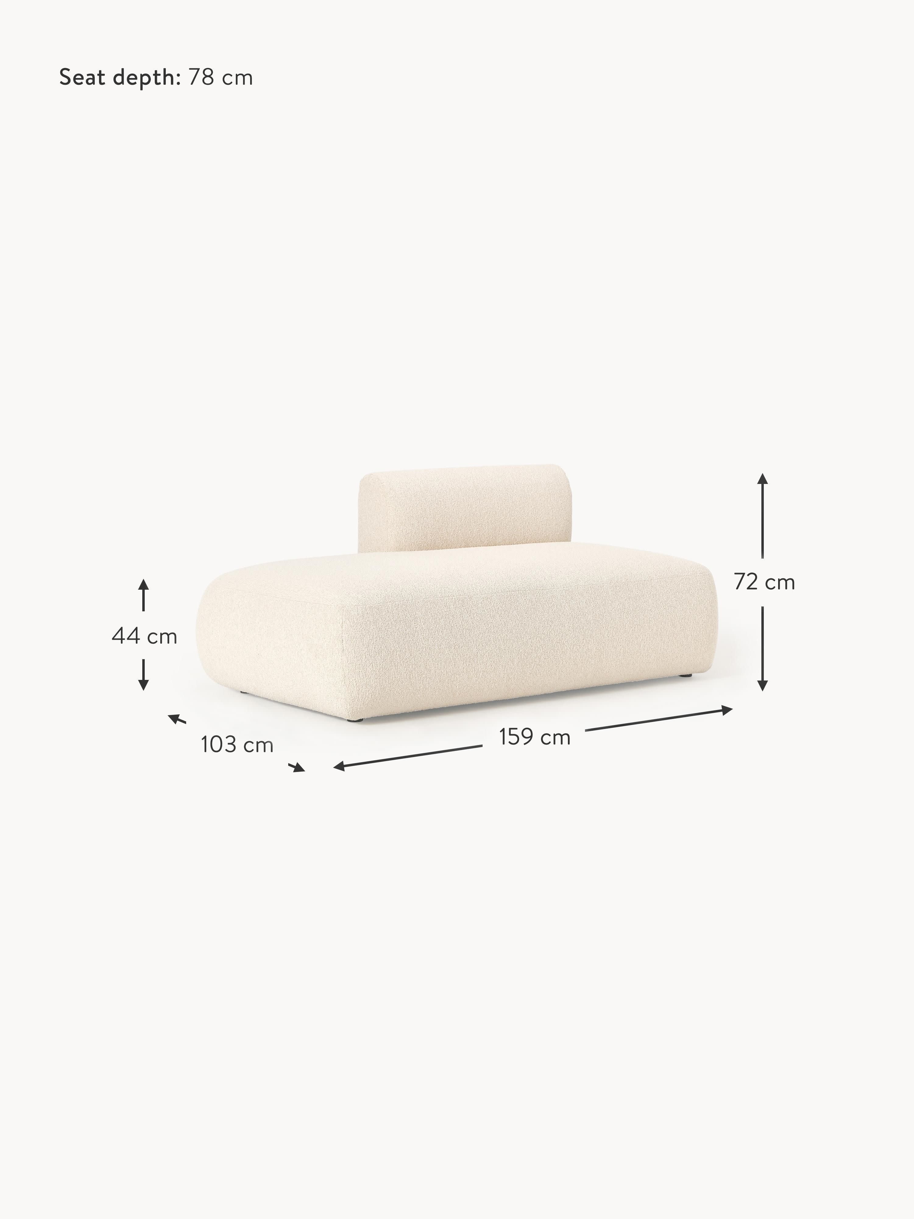Sofia Bouclé Chaise Module