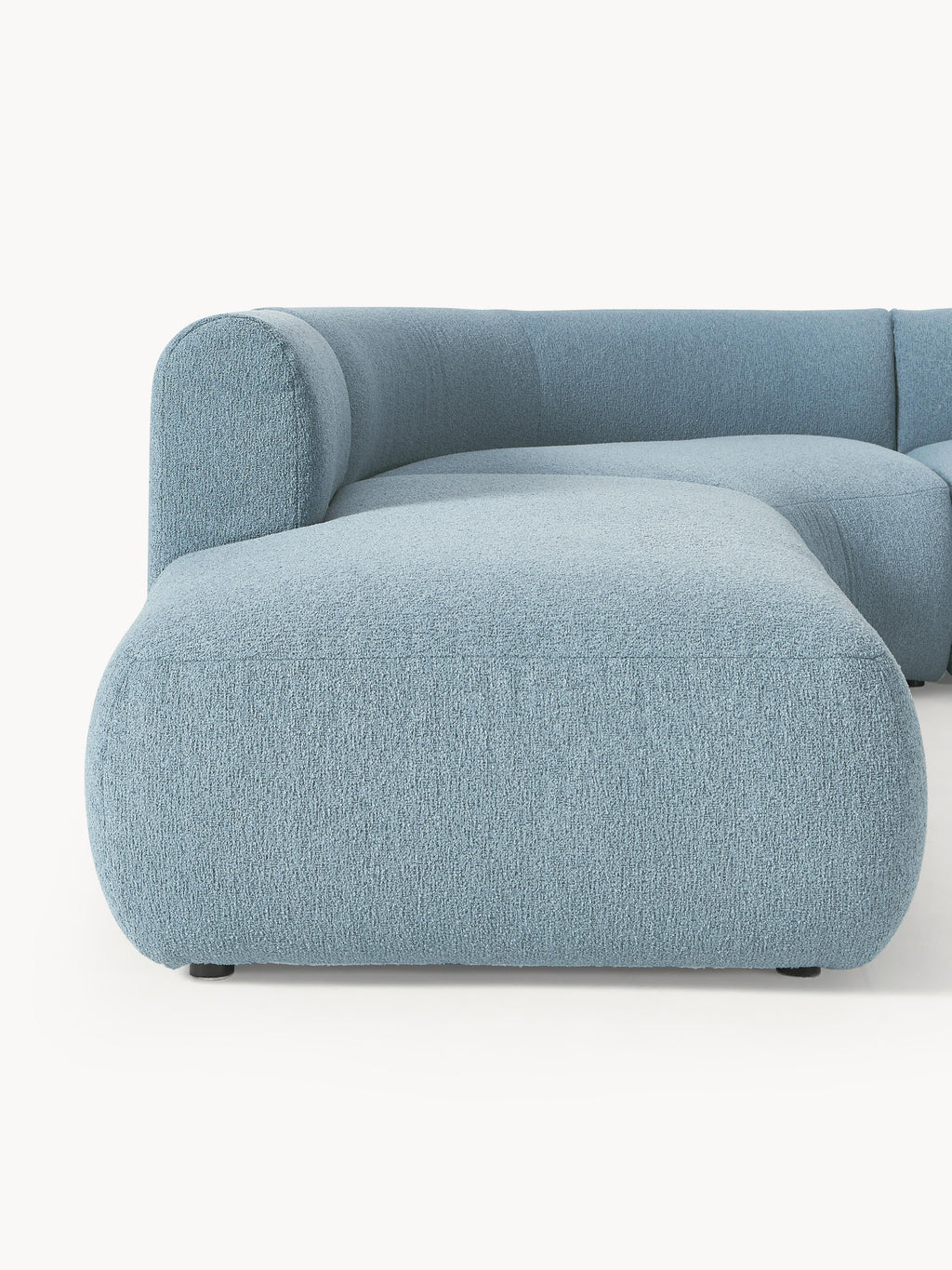 Sofia Modular Bouclé Corner Sofa (4-seater)