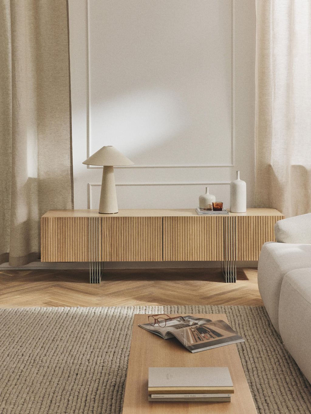 Ross Wooden Lowboard