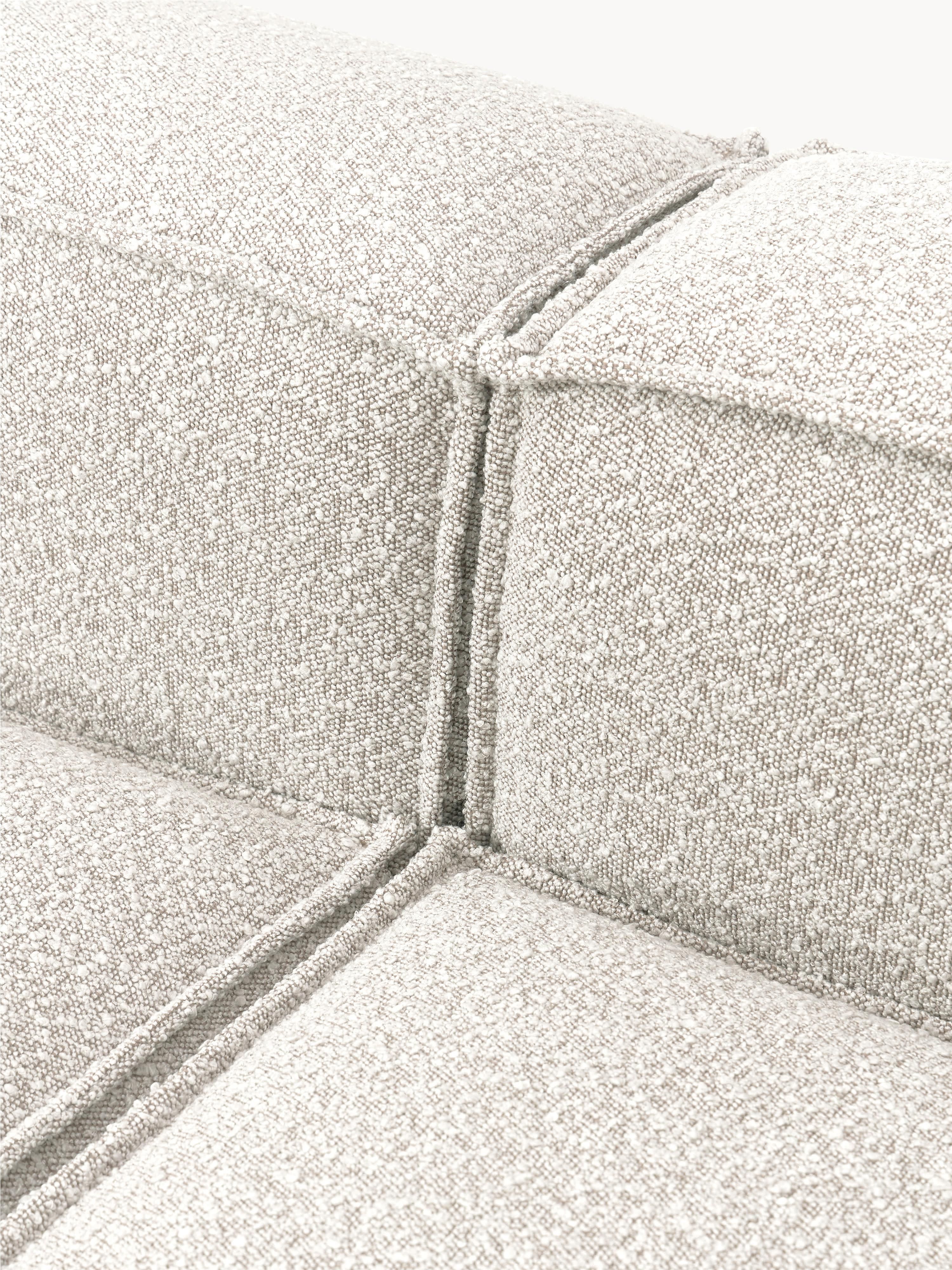 Lennon Bouclé Modular Corner Sofa (3-seater)
