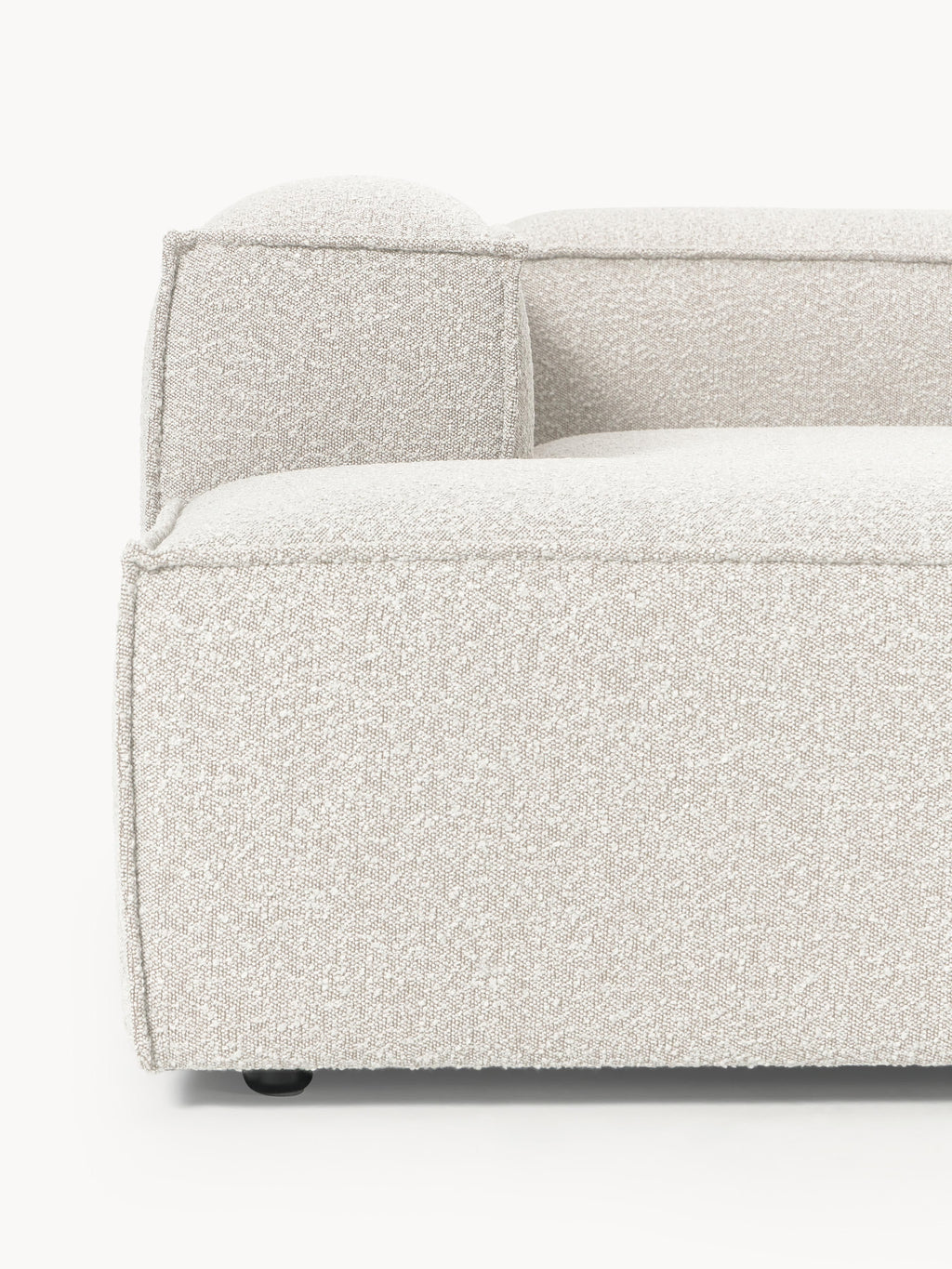 Lennon Bouclé Modular Corner Sofa (3-seater)