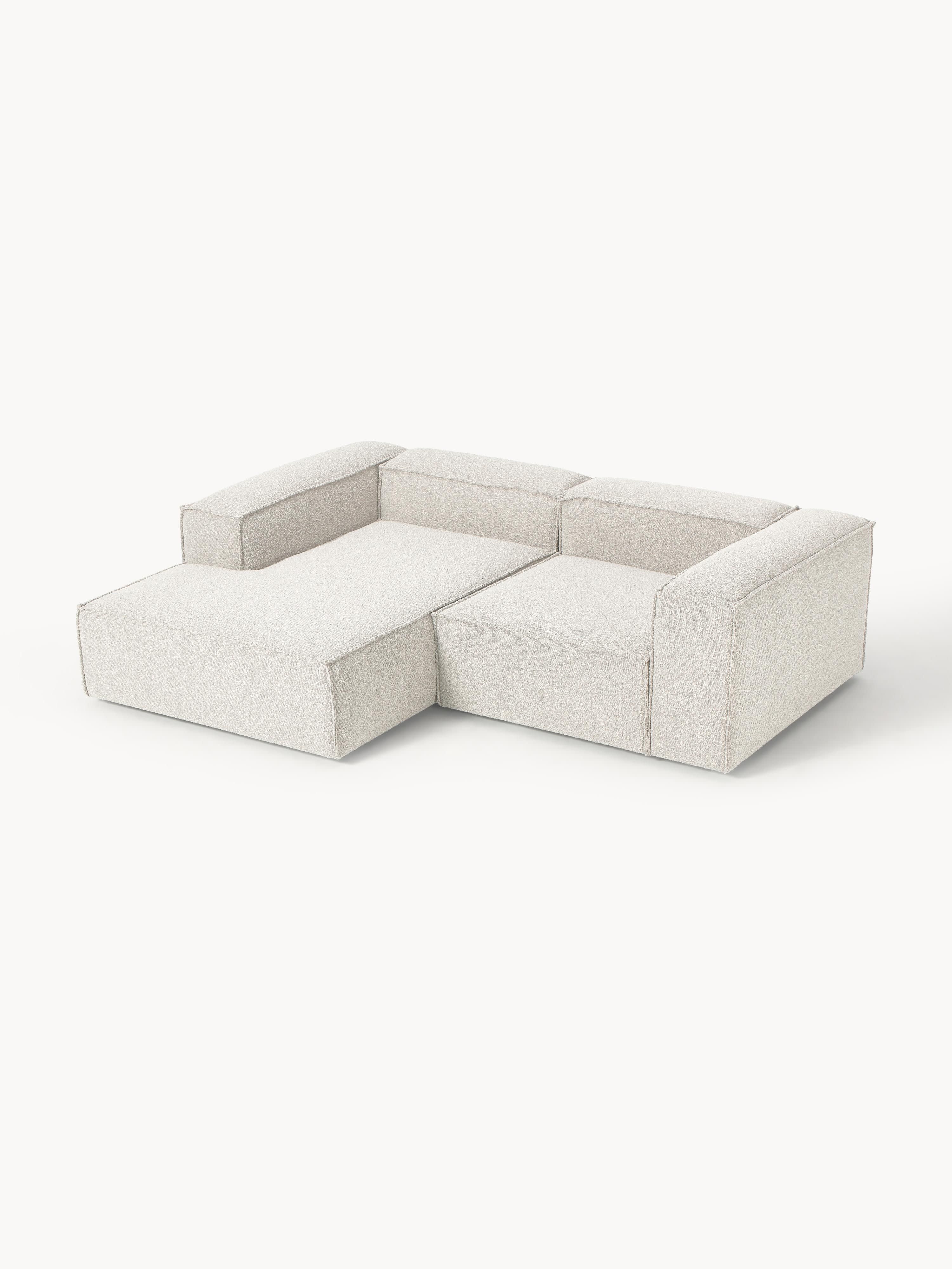 Lennon Bouclé Modular Corner Sofa (3-seater)