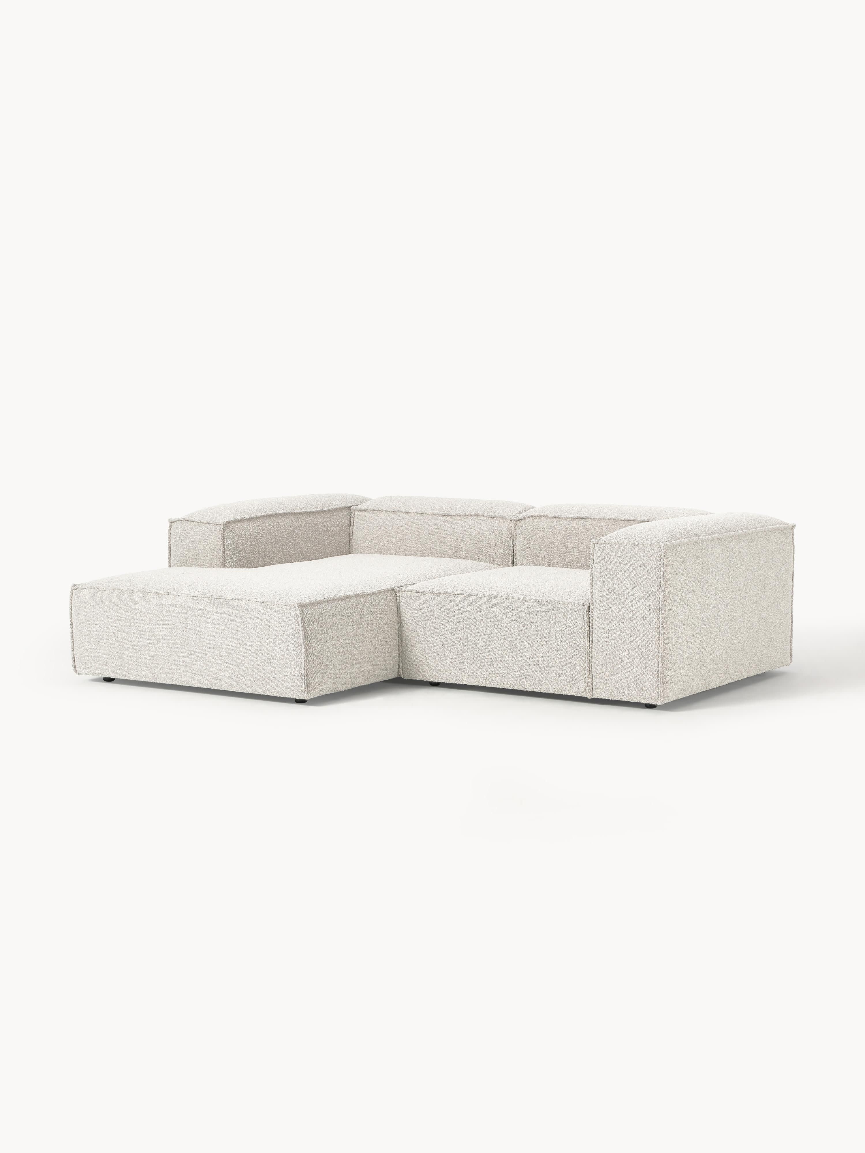 Lennon Bouclé Modular Corner Sofa (3-seater)