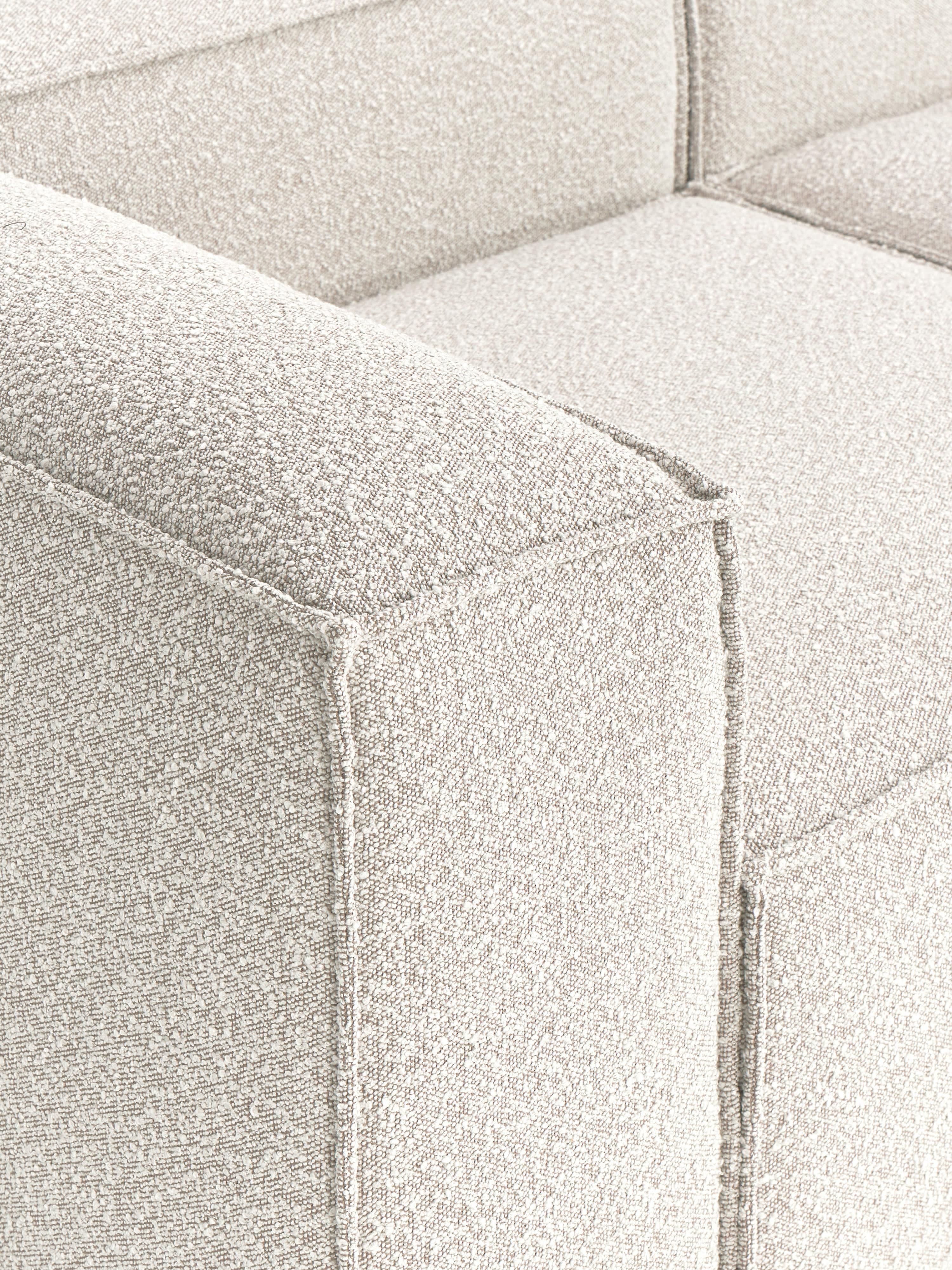 Lennon Bouclé Modular Corner Sofa (3-seater)