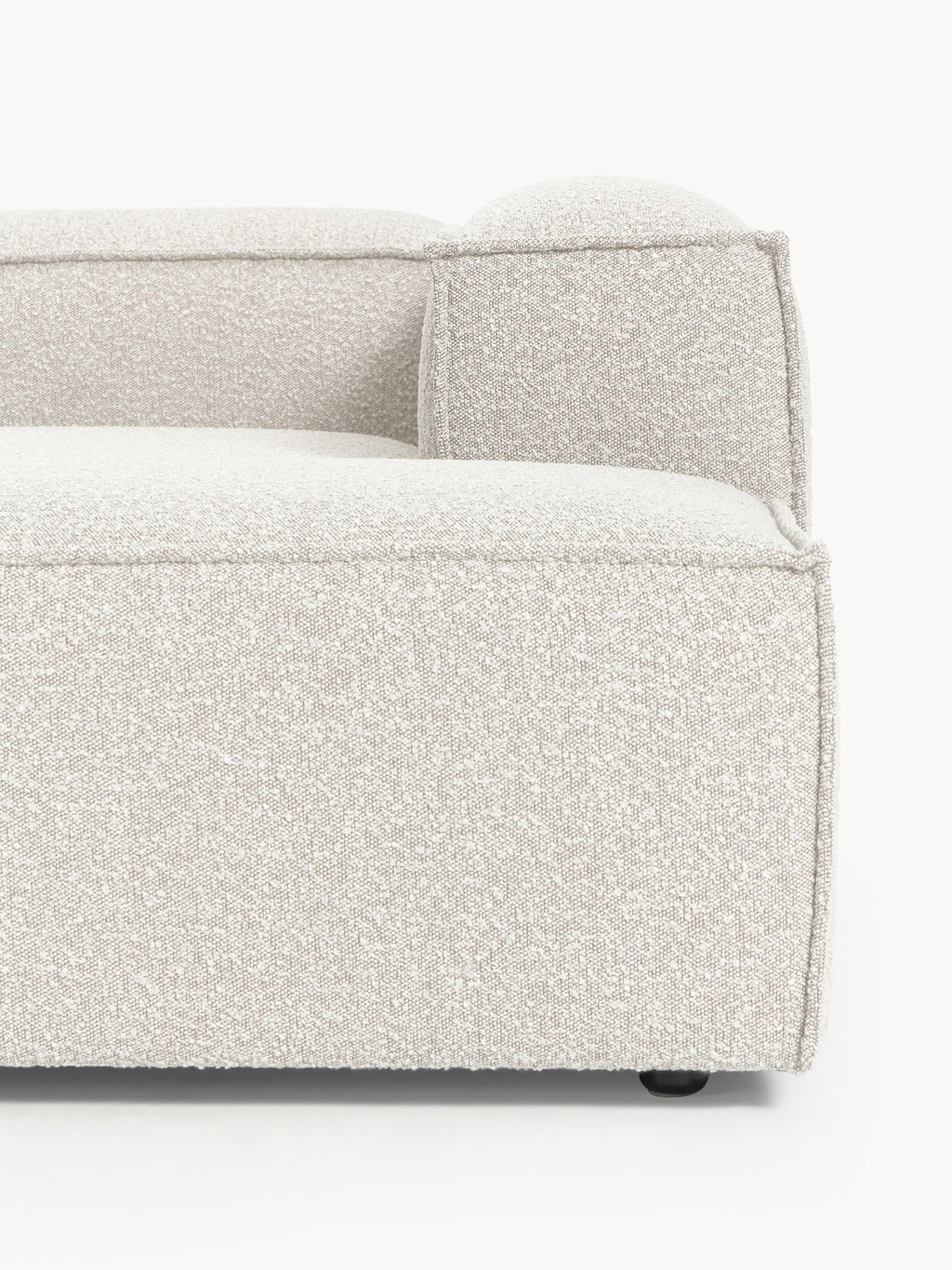 Lennon Bouclé Modular Corner Sofa (3-seater)