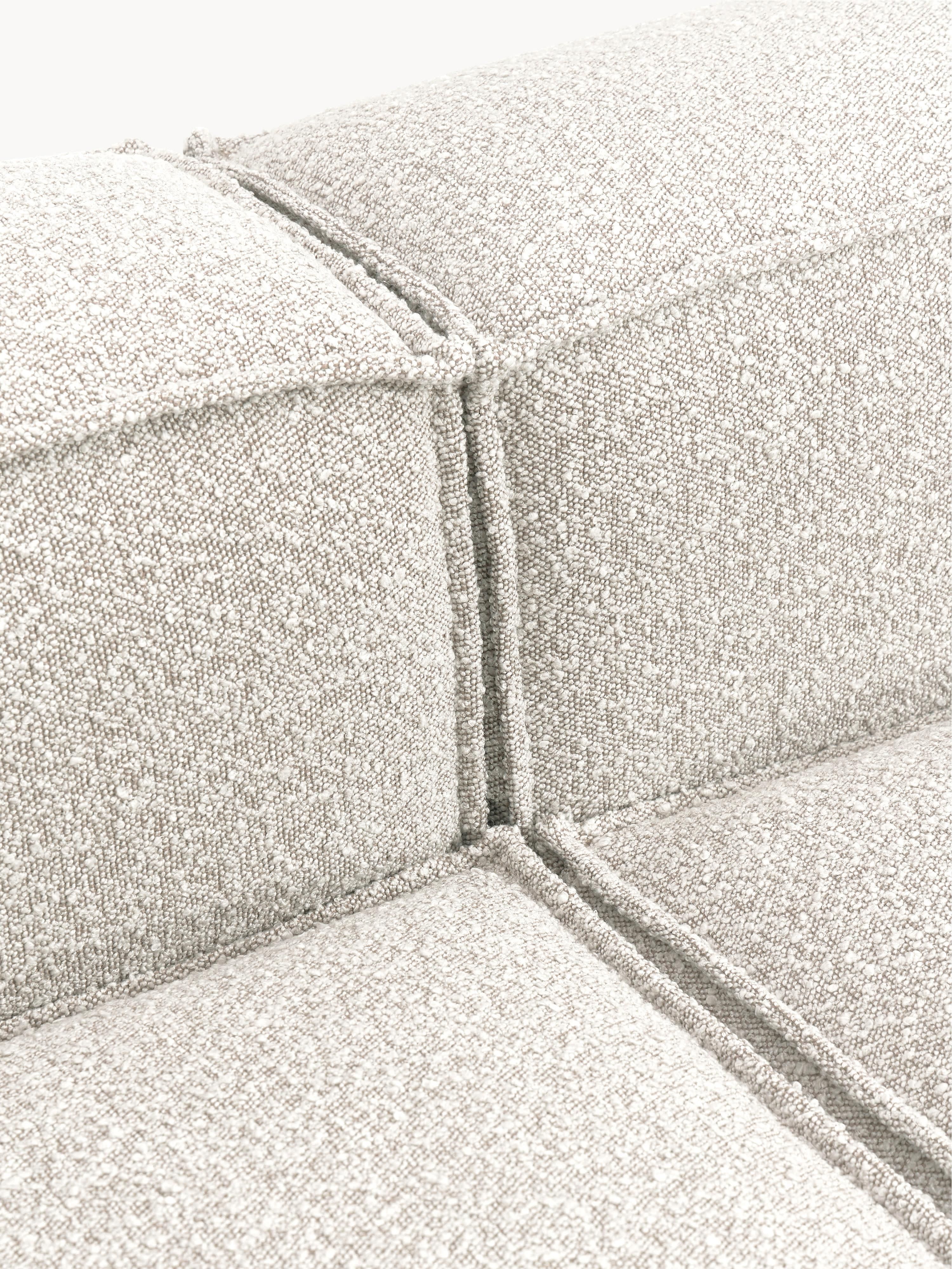Lennon Bouclé Modular Corner Sofa (3-seater)