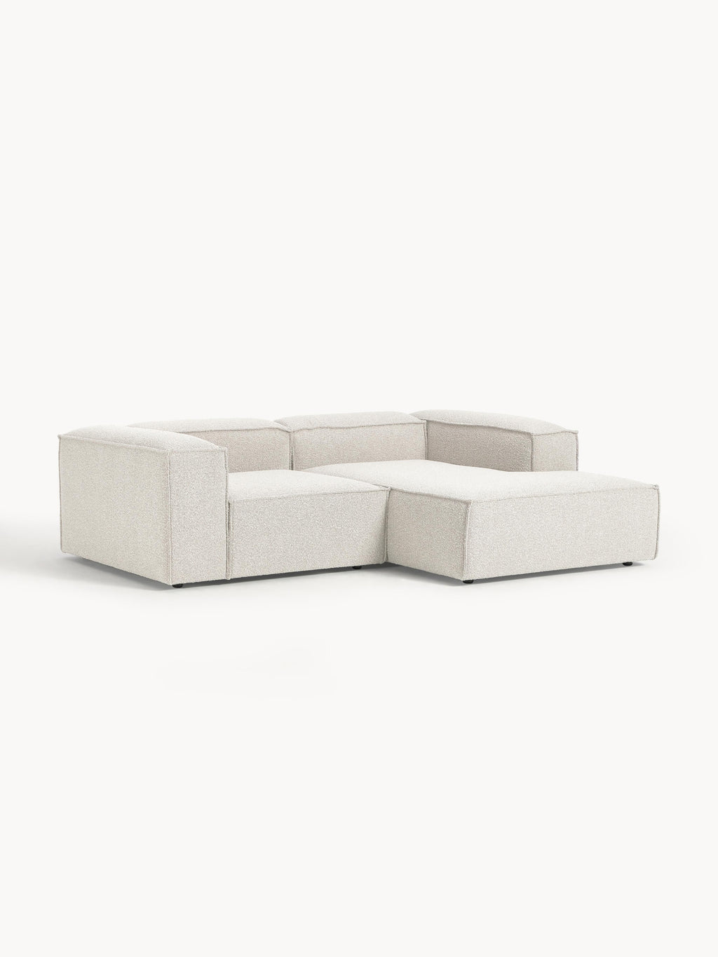 Lennon Bouclé Modular Corner Sofa (3-seater)