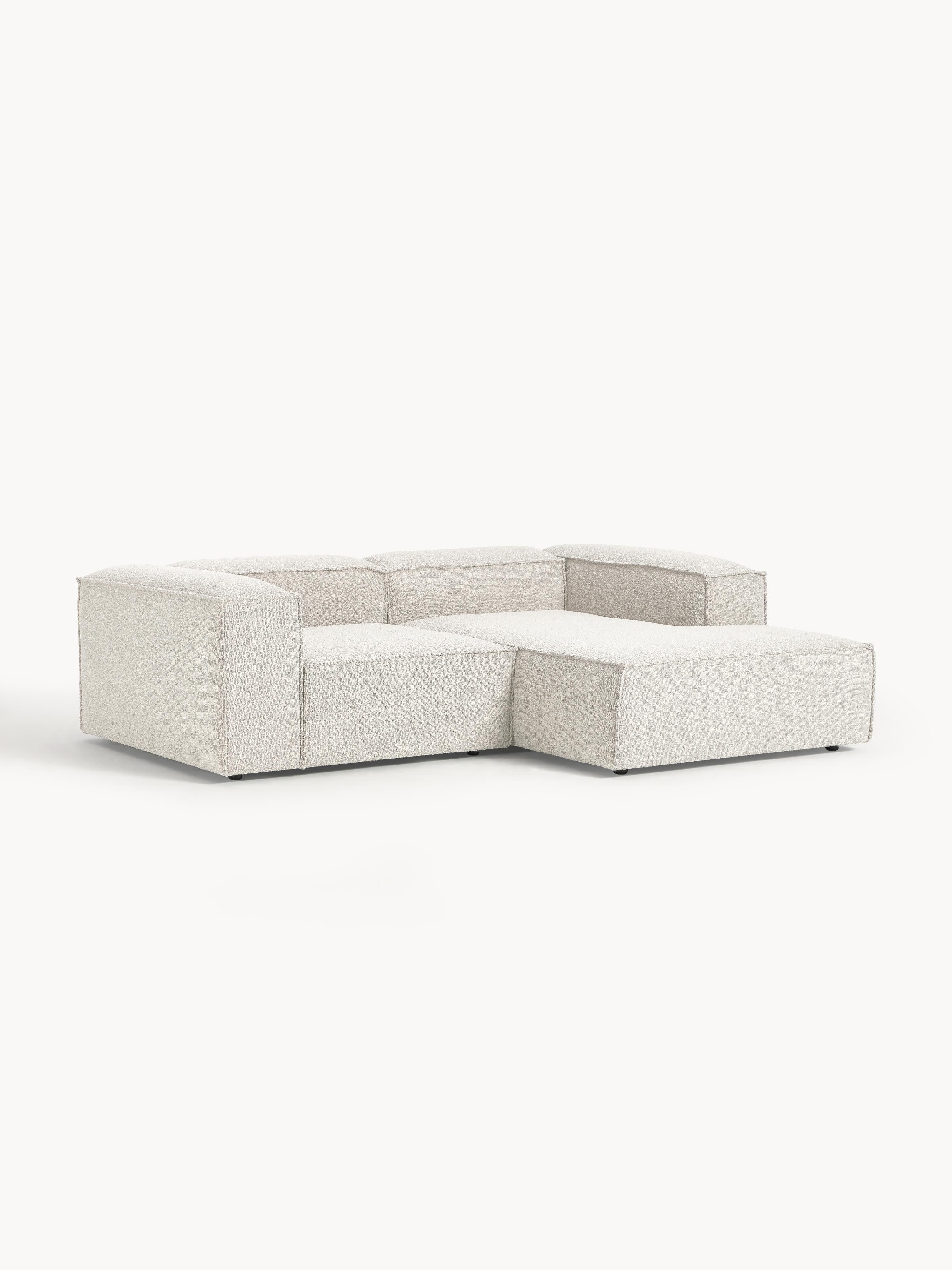 Lennon Bouclé Modular Corner Sofa (3-seater)