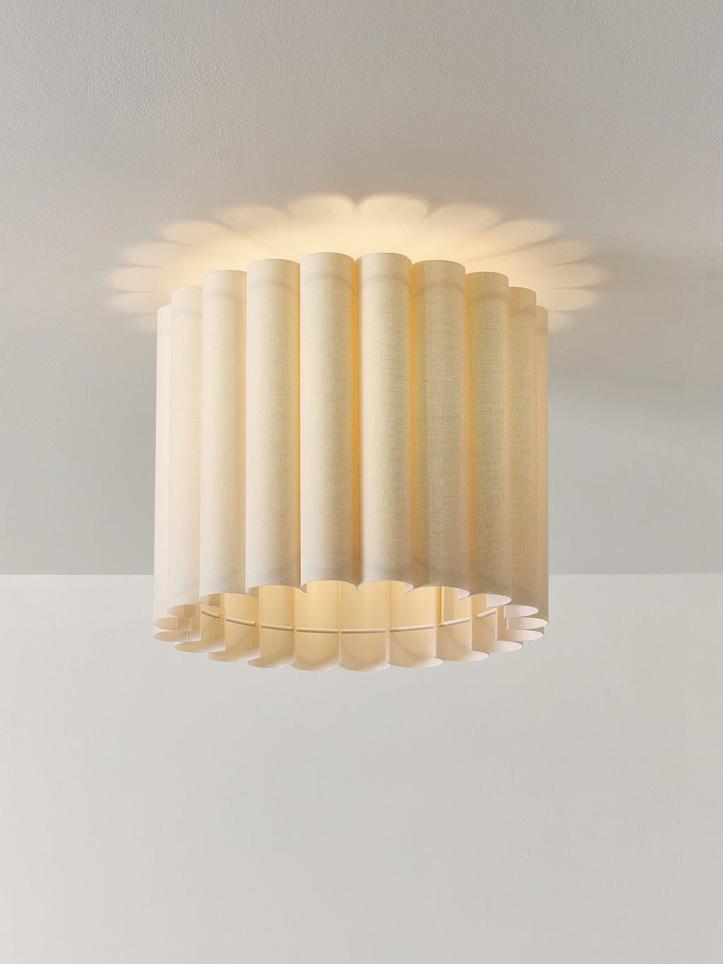 Lucina Linen Ceiling Lamp