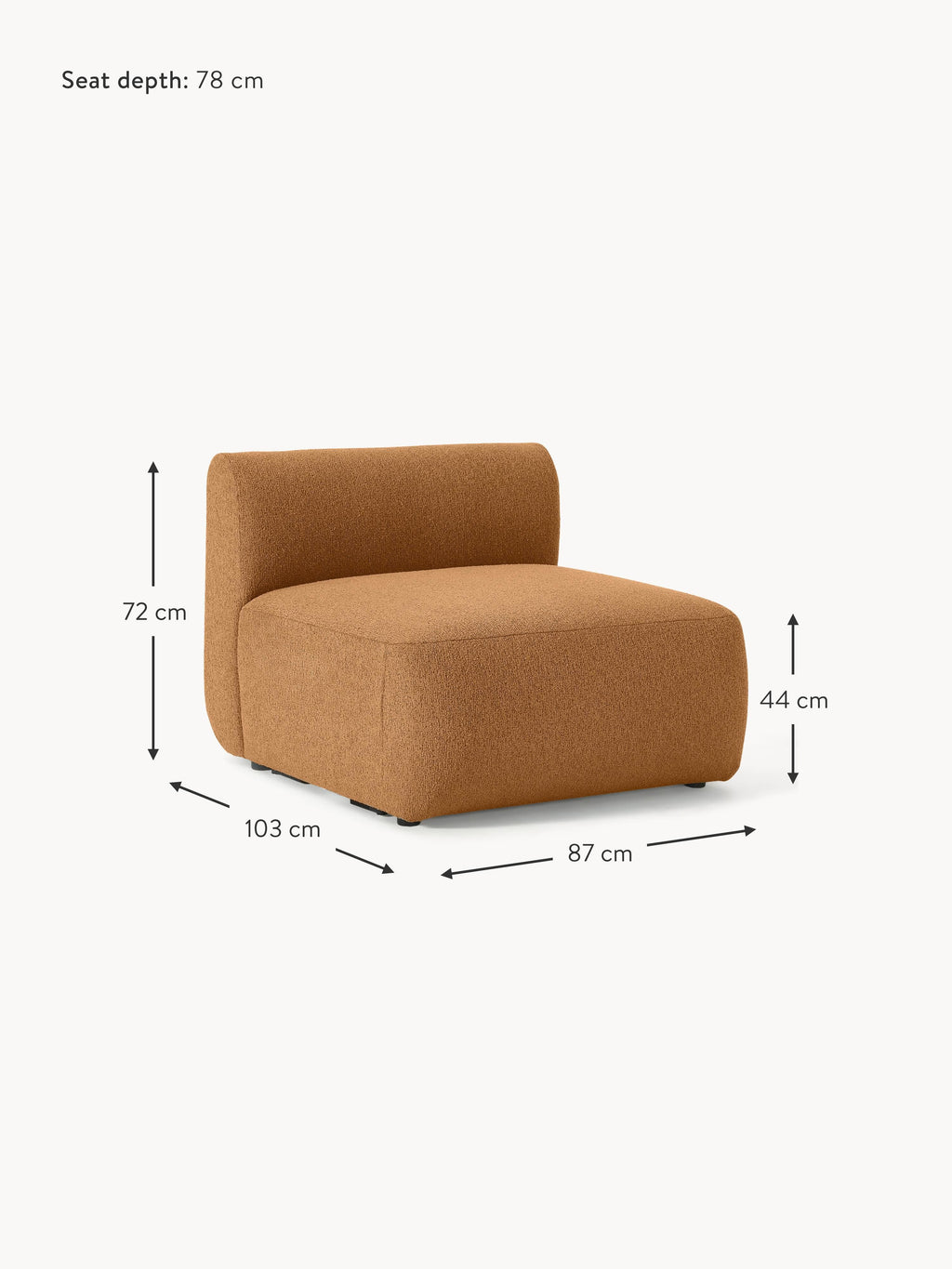 Sofia Bouclé Centre Module