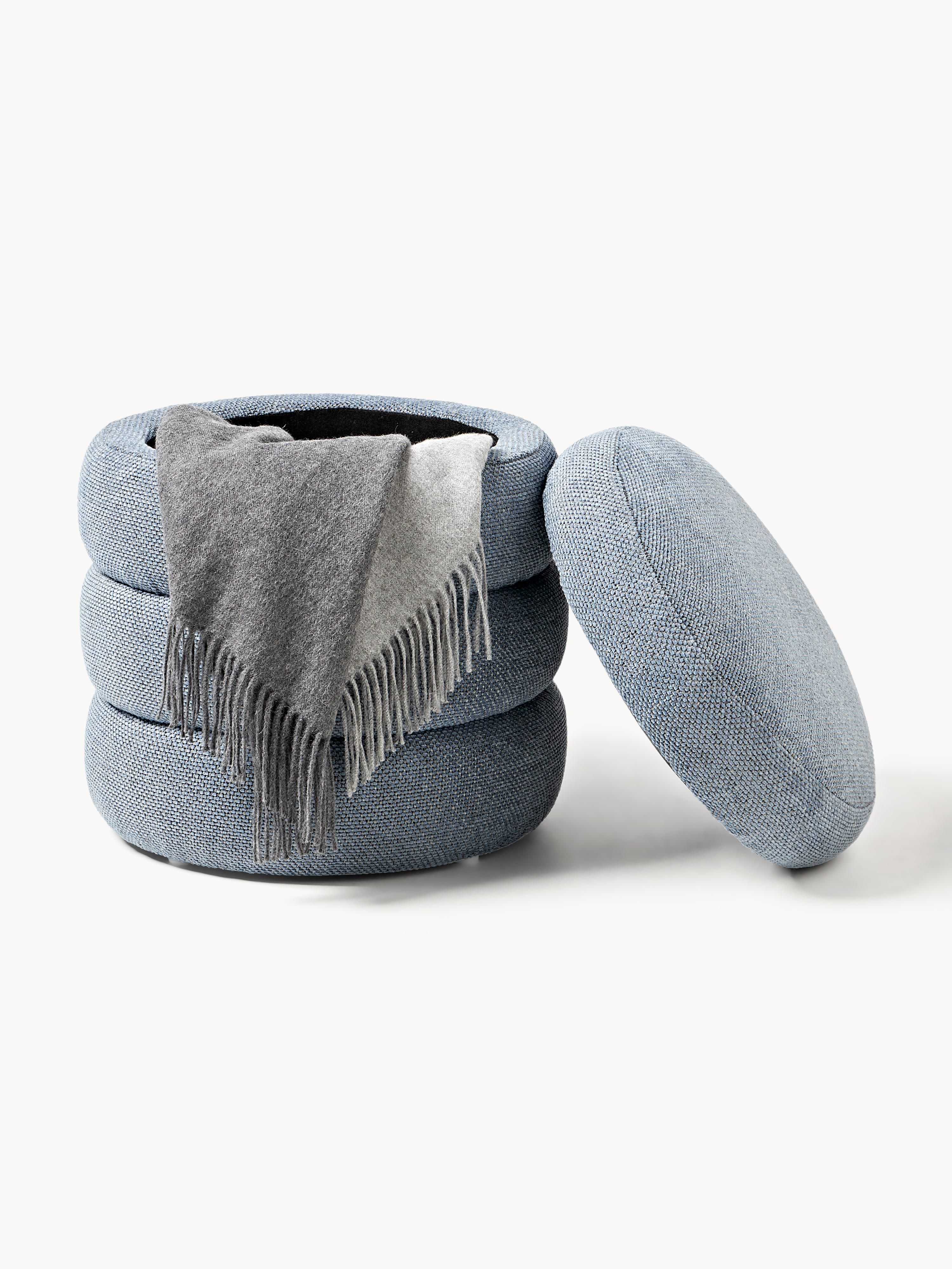 Alto Upholstered Stool with Storage Space