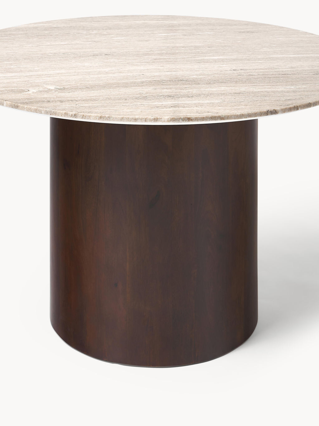 Abby Round Marble Dining Table, Ø 120 cm
