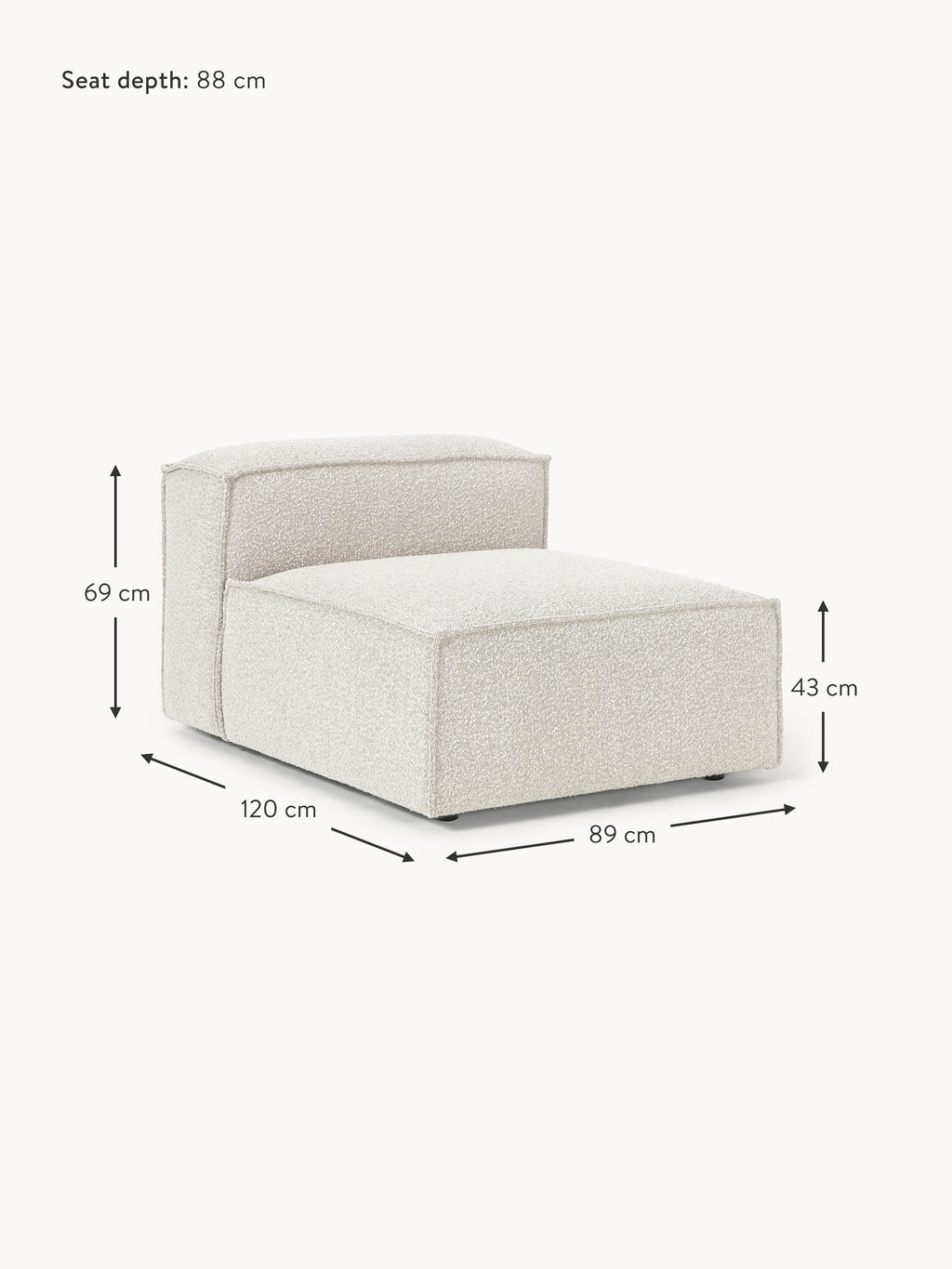Lennon Bouclé Centre Module