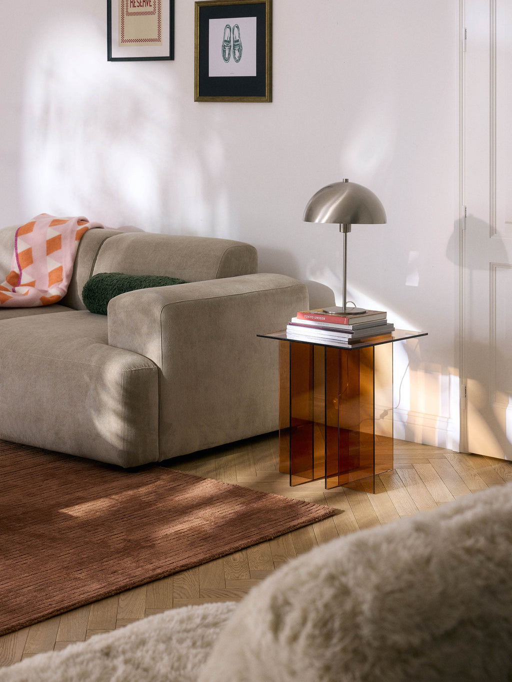 Anouk Glass Side Table
