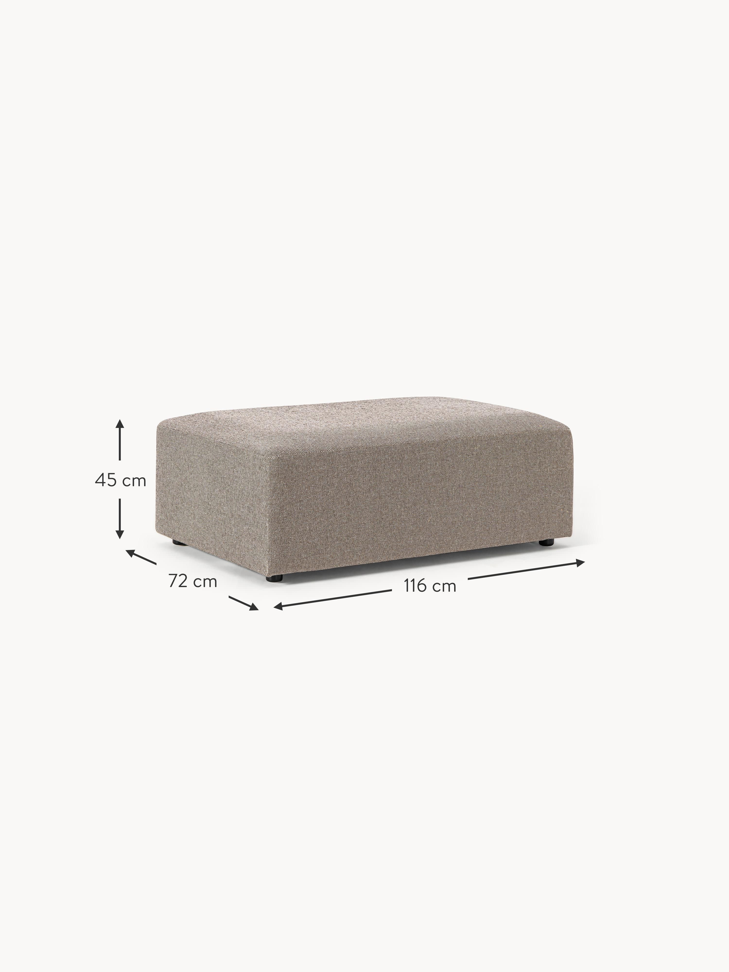 Melva XL Ottoman, W 116 x D 72 cm