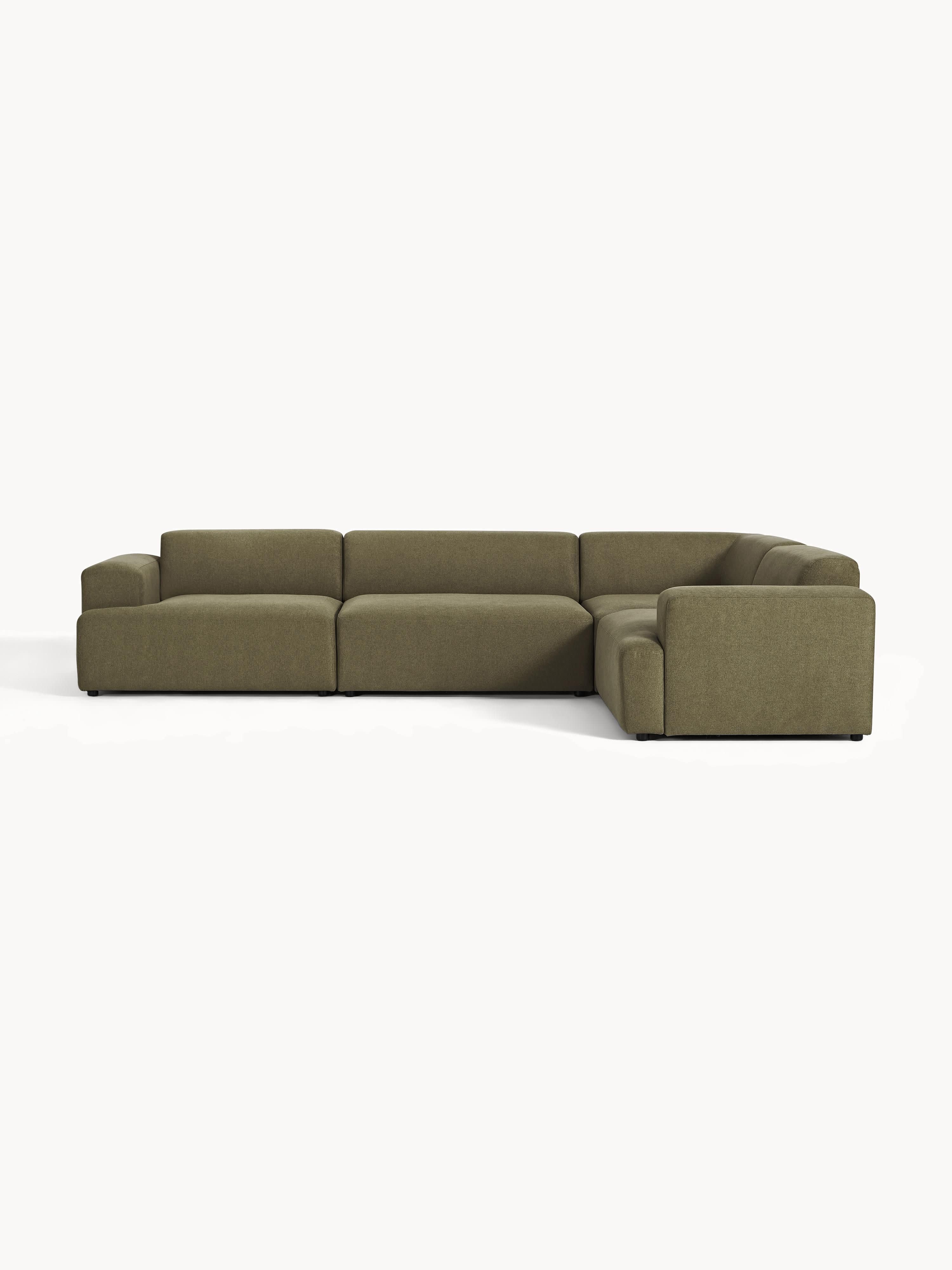 Melva Large Corner Sofa (4-seater)