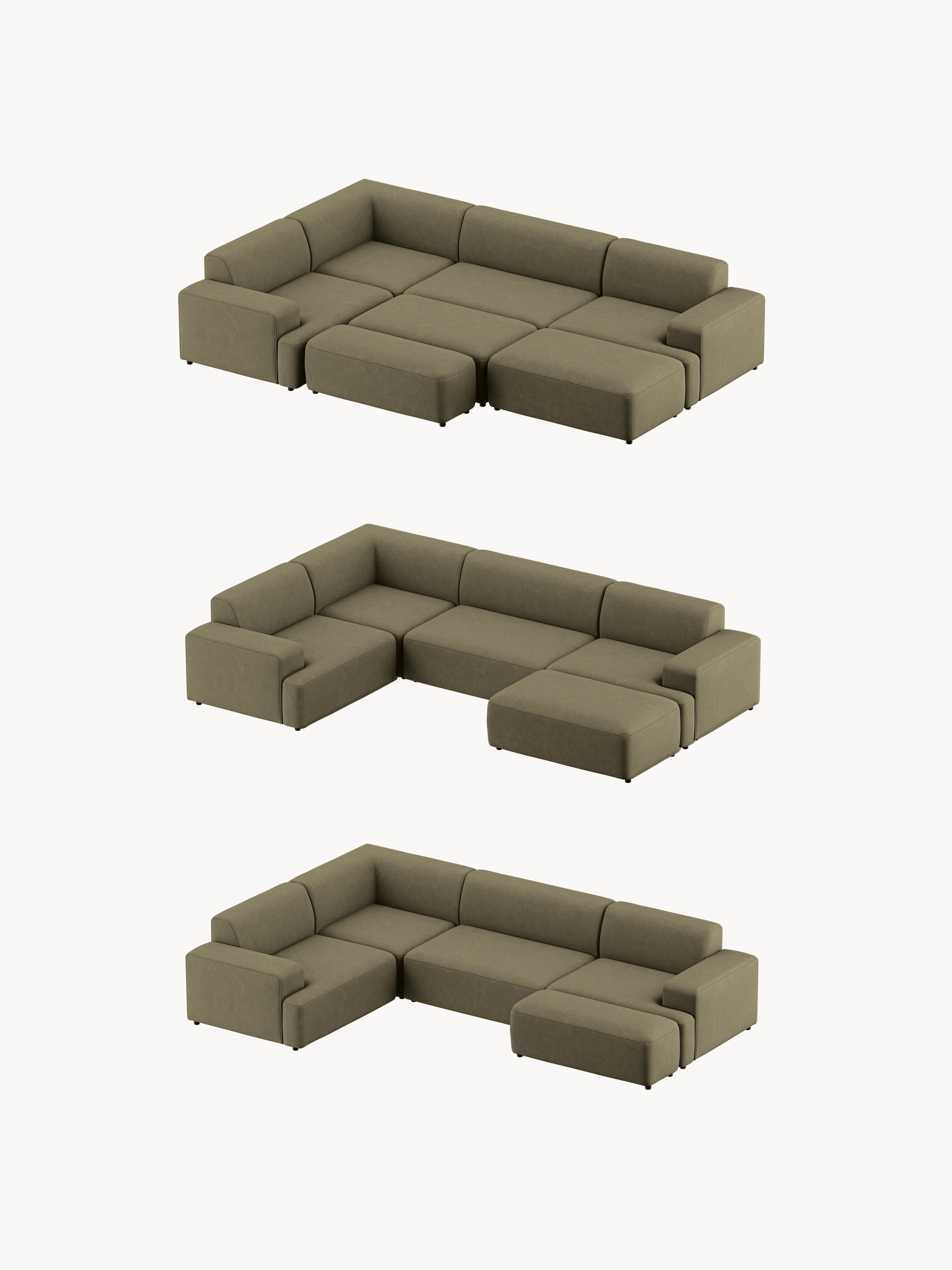 Melva Large Corner Sofa (4-seater)