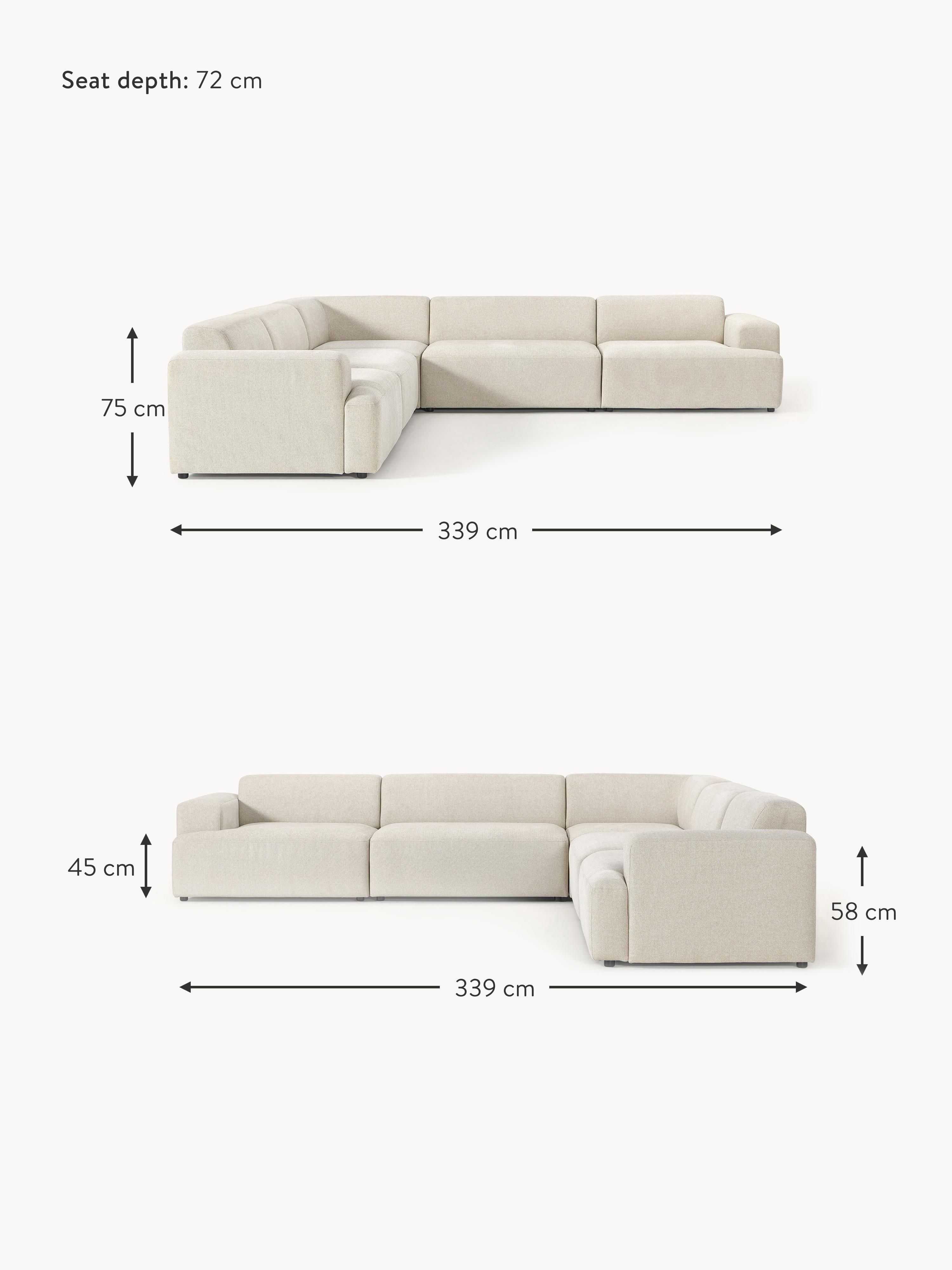Melva Corner Sofa (4-seater)