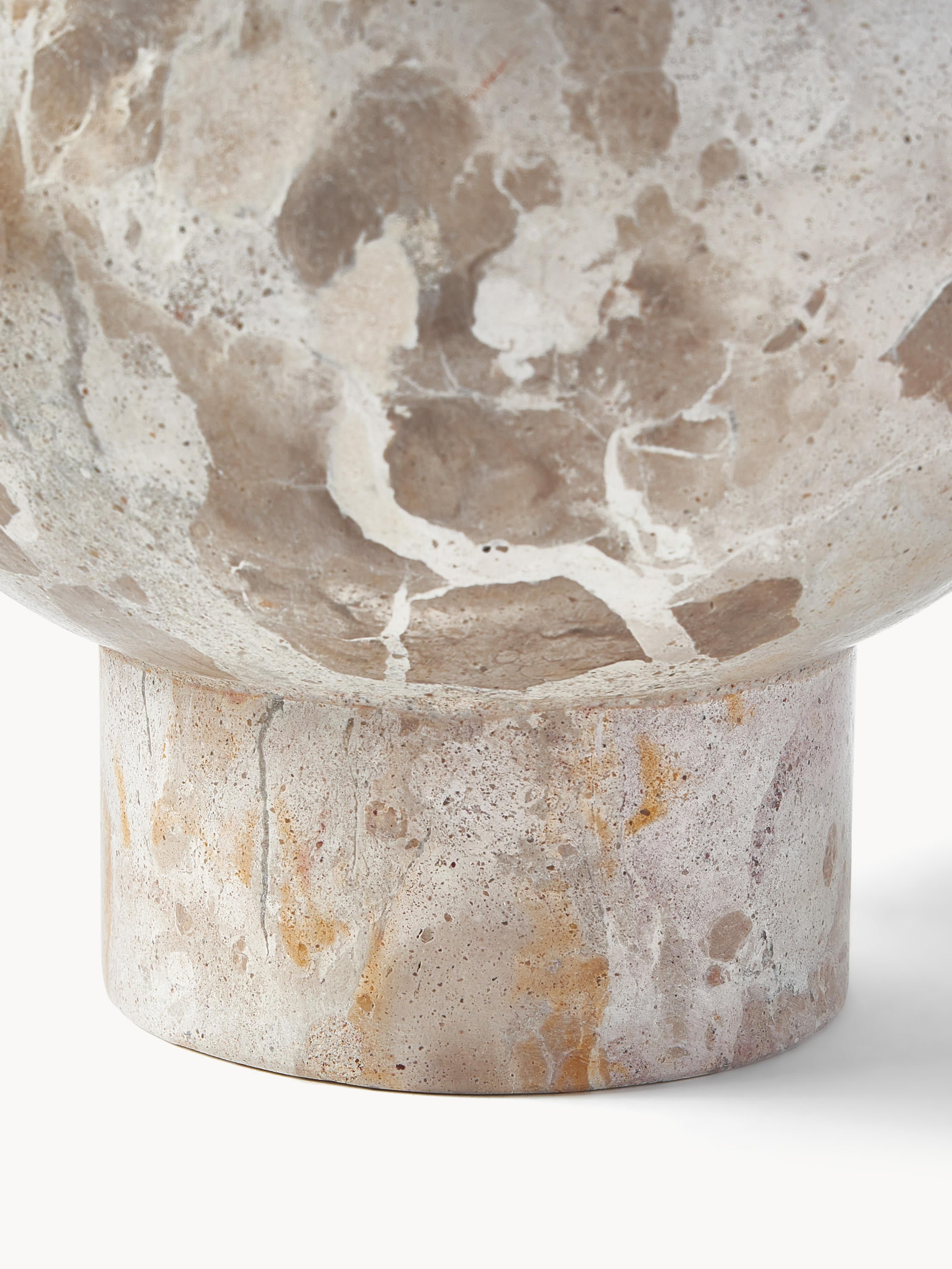 Fossil Marble Decorative Bowl, H 15 cm