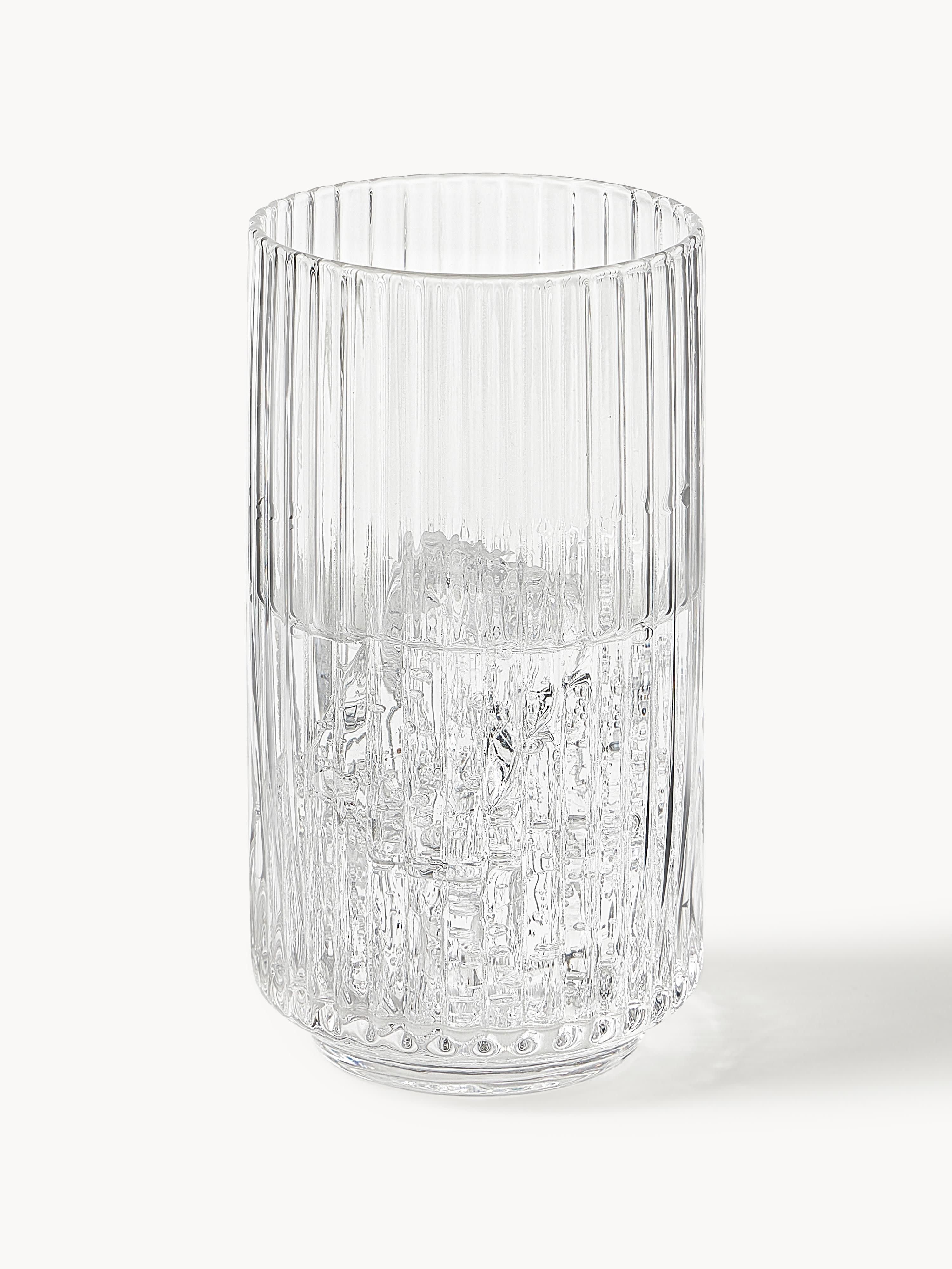 Aleo Mouth-Blown Highball Glasses, Set of 4