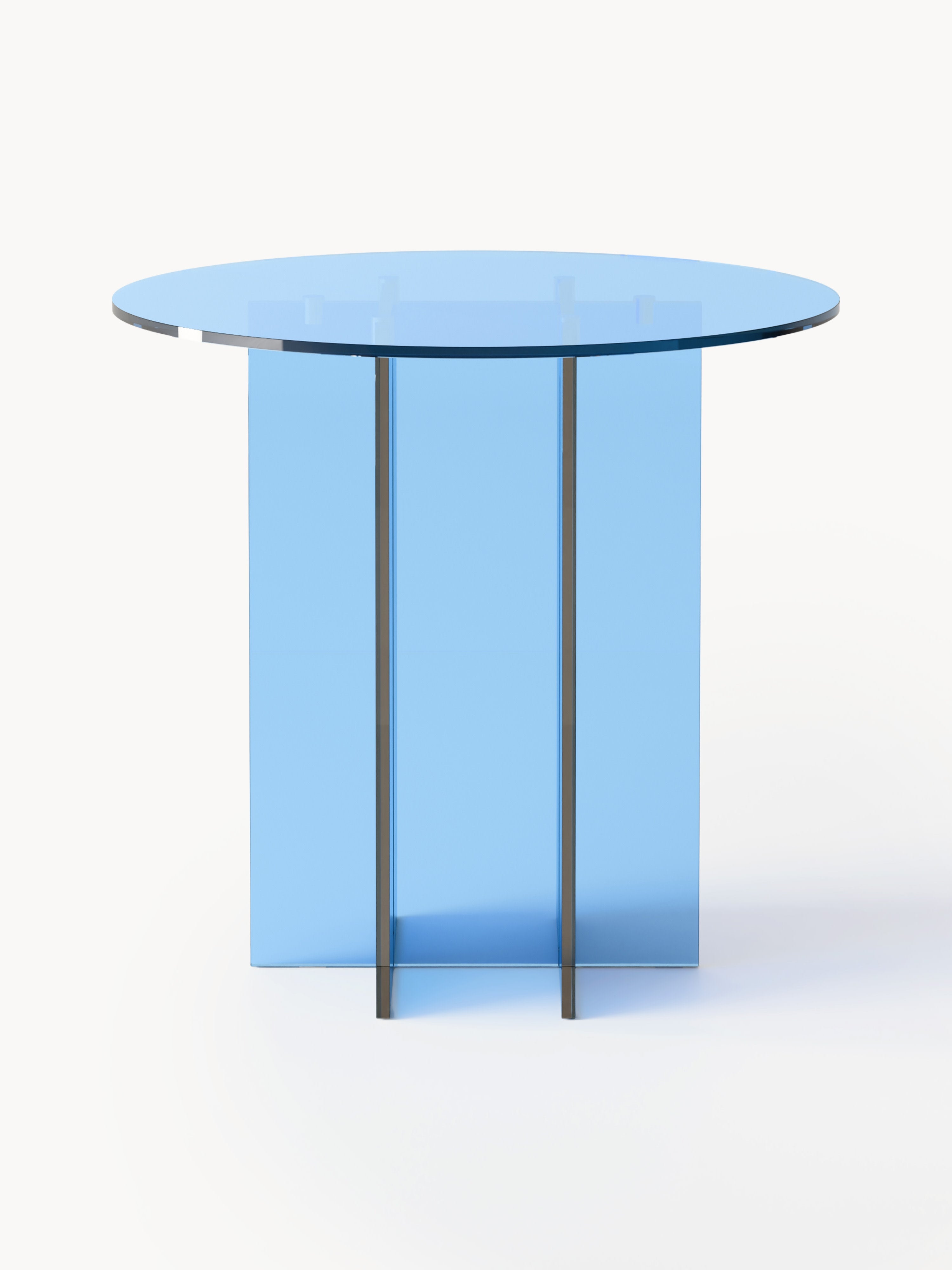 Anouk Round Glass Dining Table, in various sizes