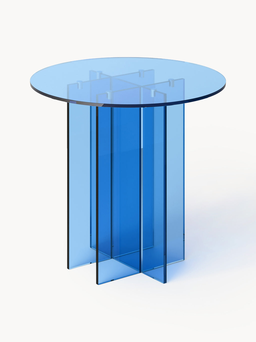 Gallery image 1 - Round Glass Dining Table Anouk