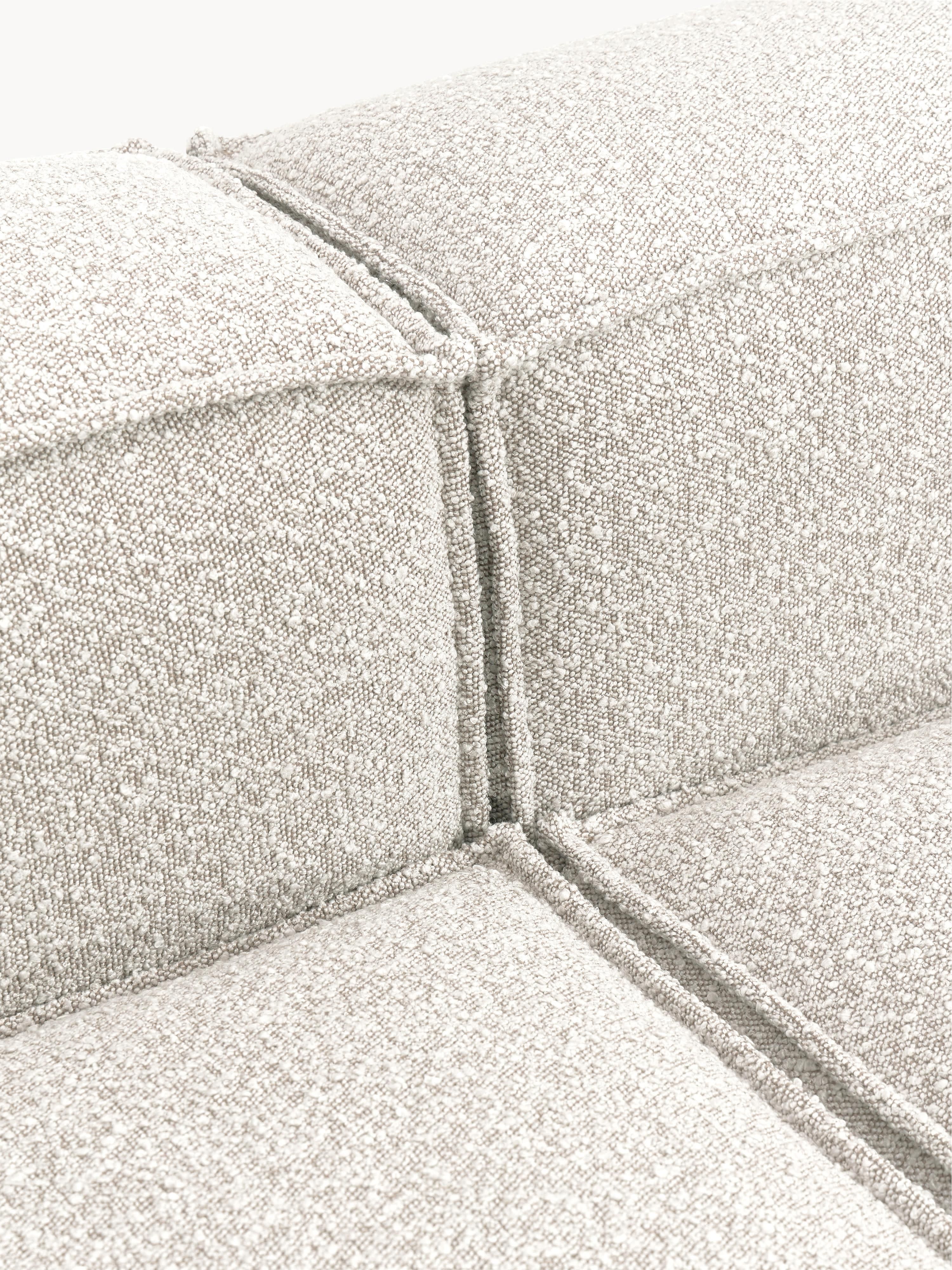 Lennon Bouclé Modular Corner Sofa (4-seater)