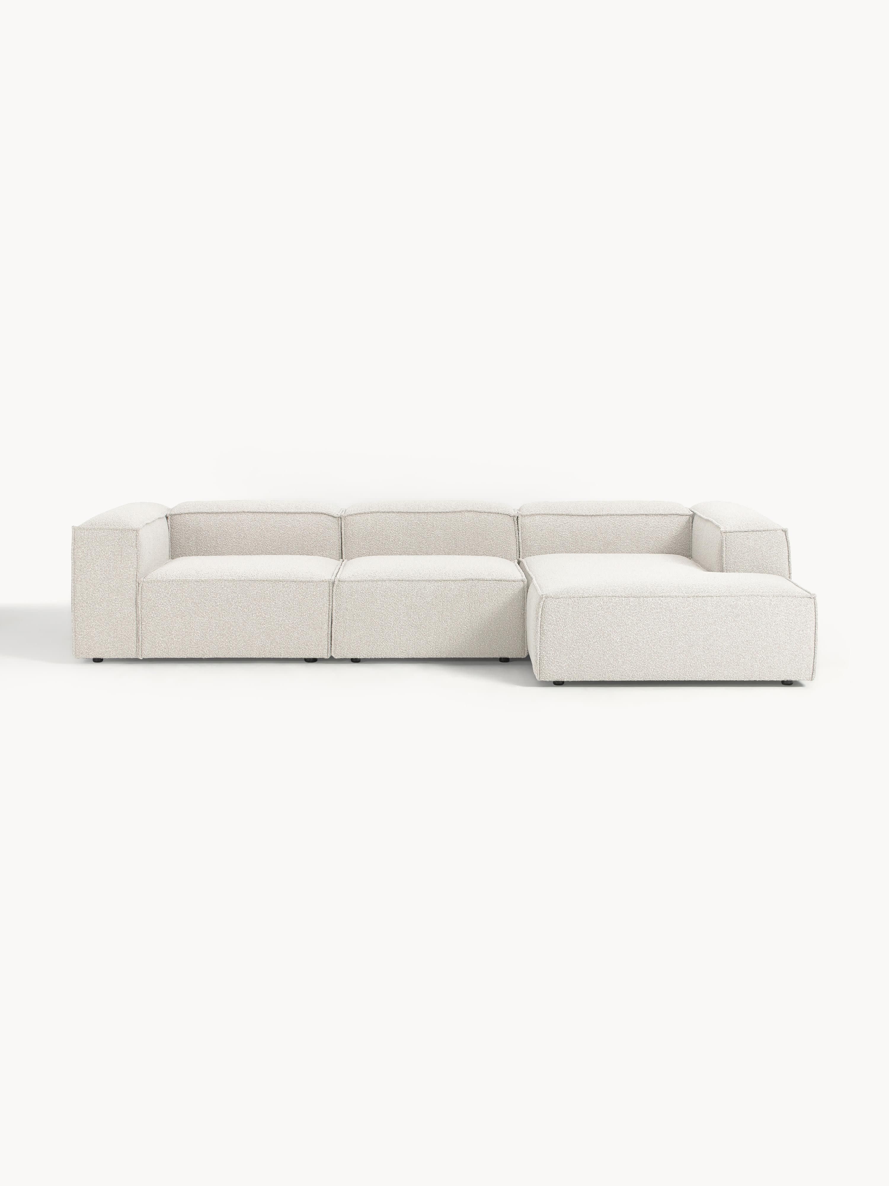 Gallery image 1 - Bouclé Modular Corner Sofa Lennon (4-seater)