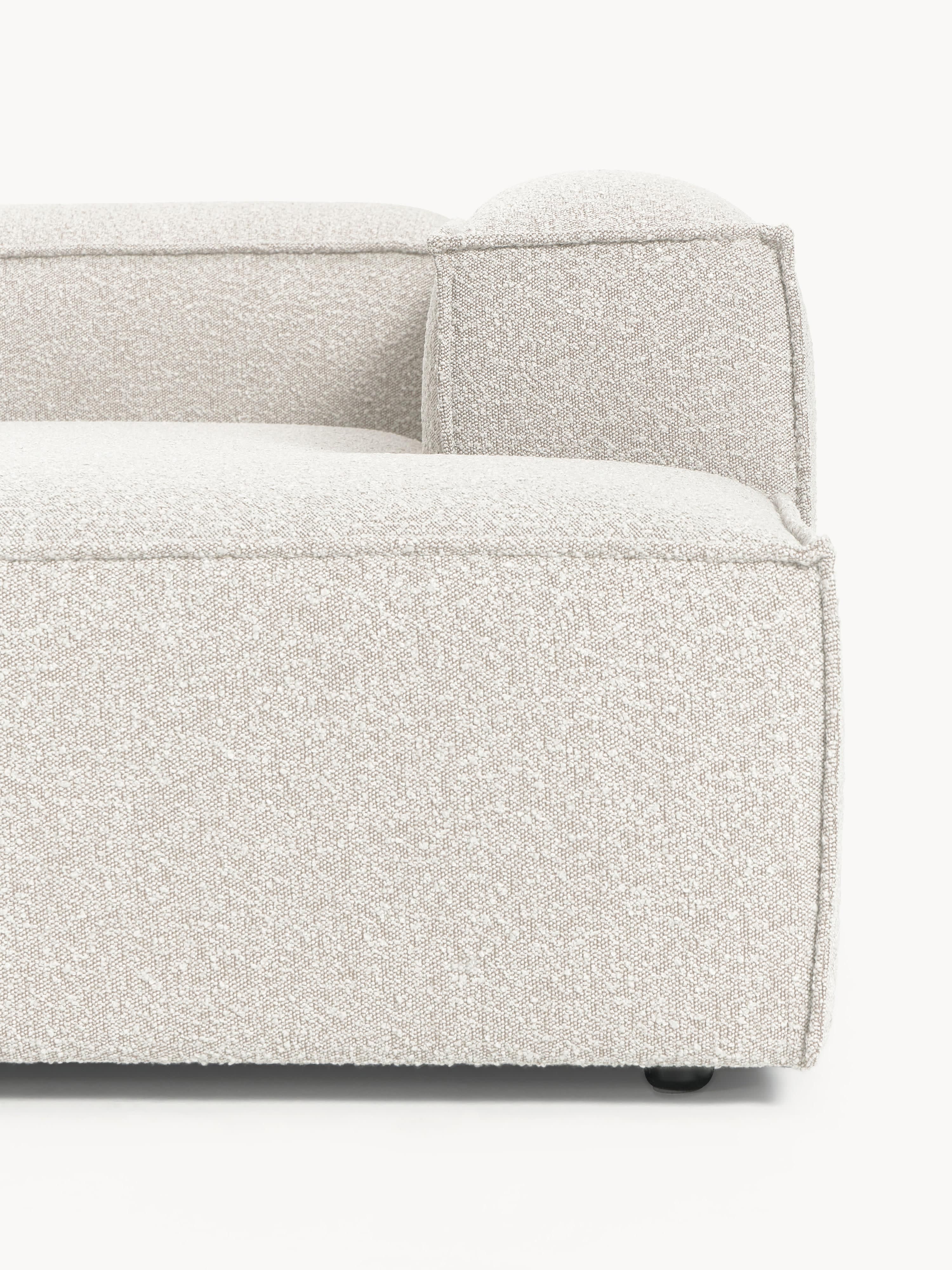Lennon Bouclé Modular Corner Sofa (4-seater)
