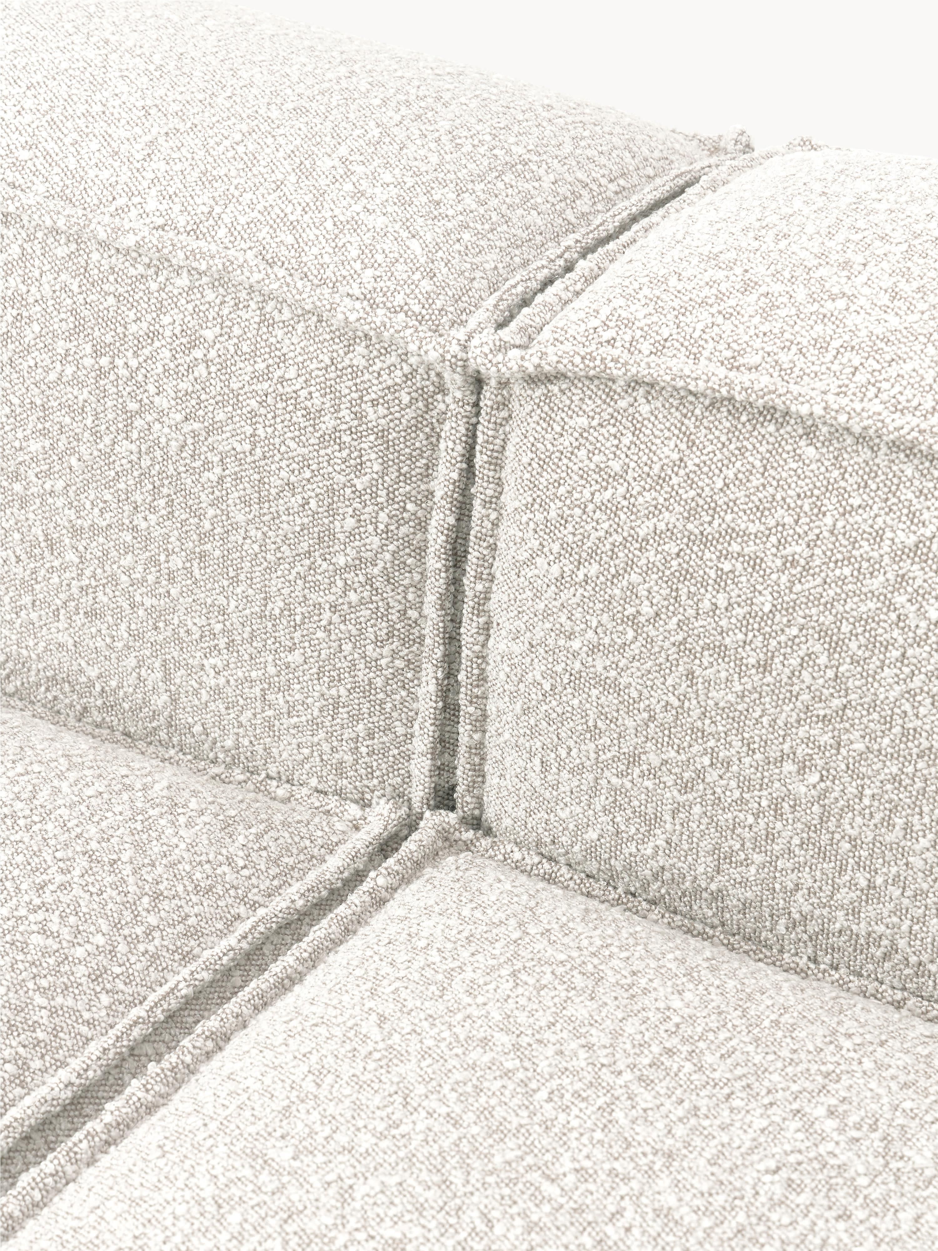 Lennon Bouclé Modular Corner Sofa (4-seater)