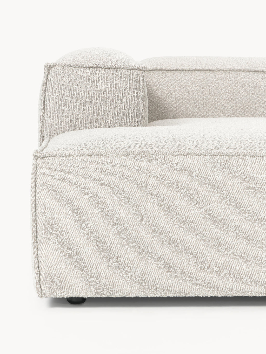 Lennon Bouclé Modular Corner Sofa (4-seater)