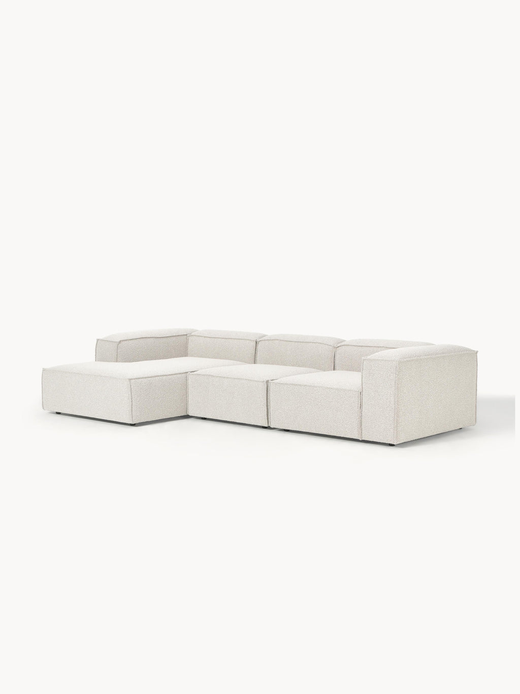 Lennon Bouclé Modular Corner Sofa (4-seater)
