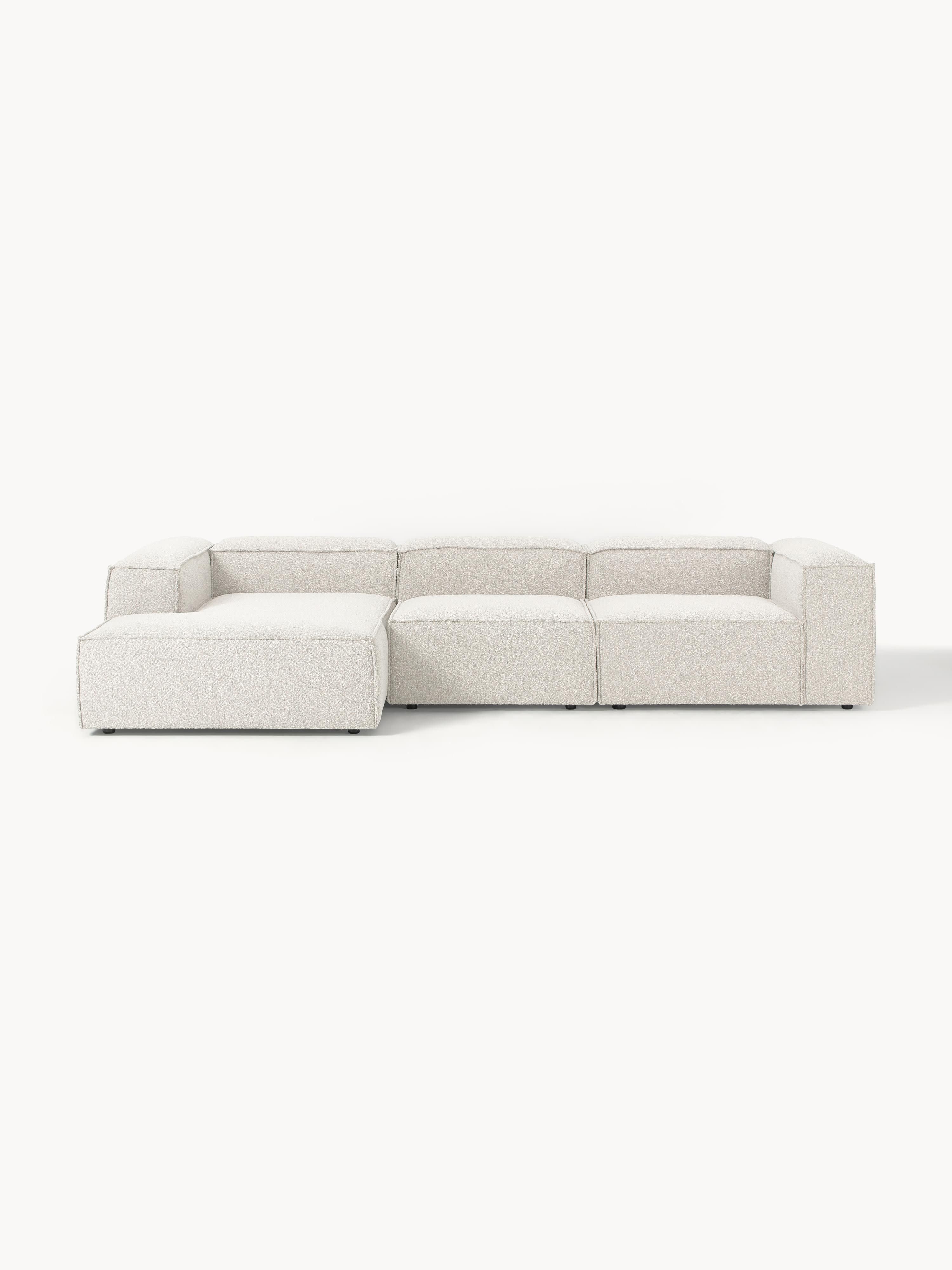 Lennon Bouclé Modular Corner Sofa (4-seater)