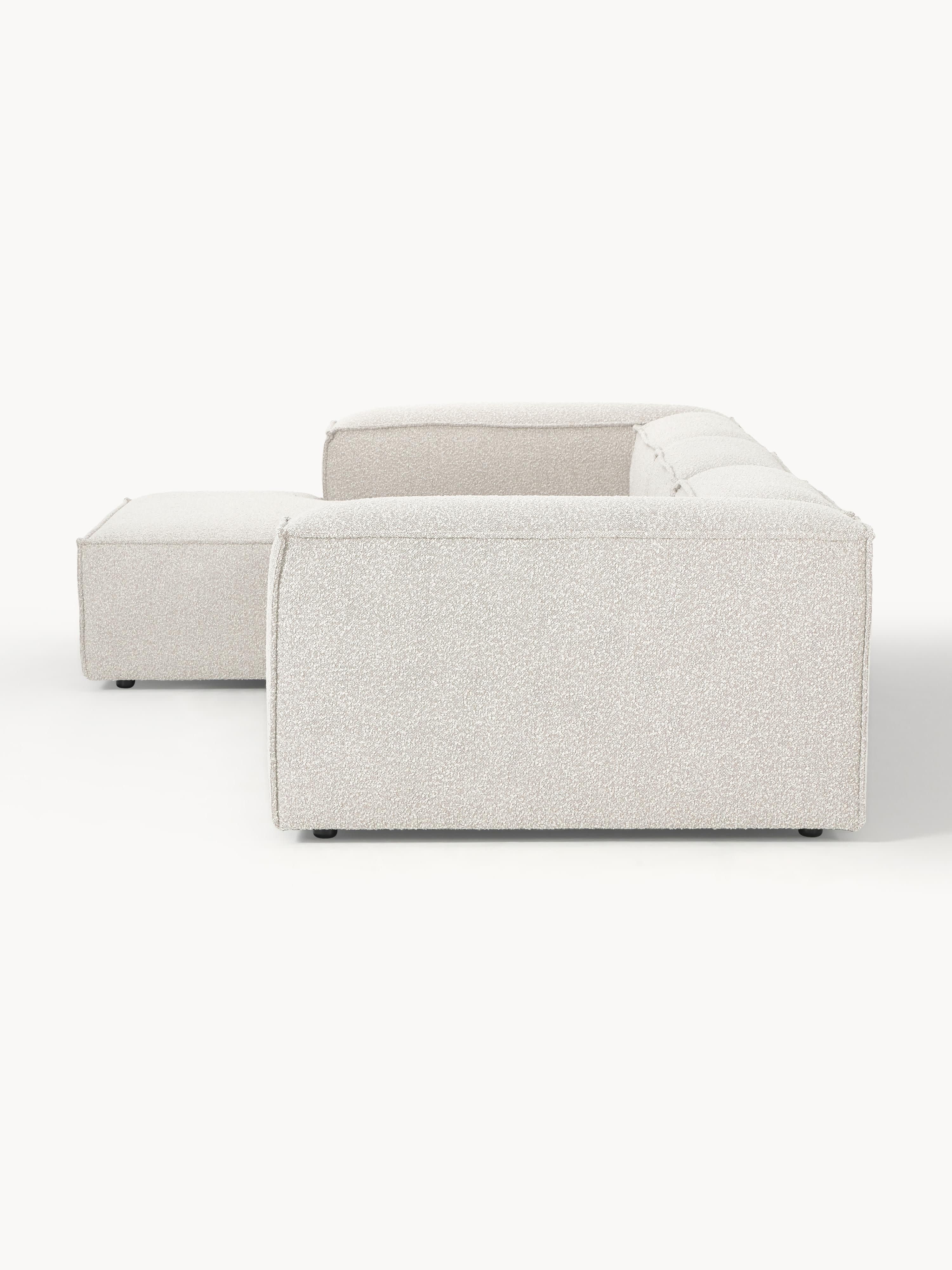 Lennon Bouclé Modular Corner Sofa (4-seater)